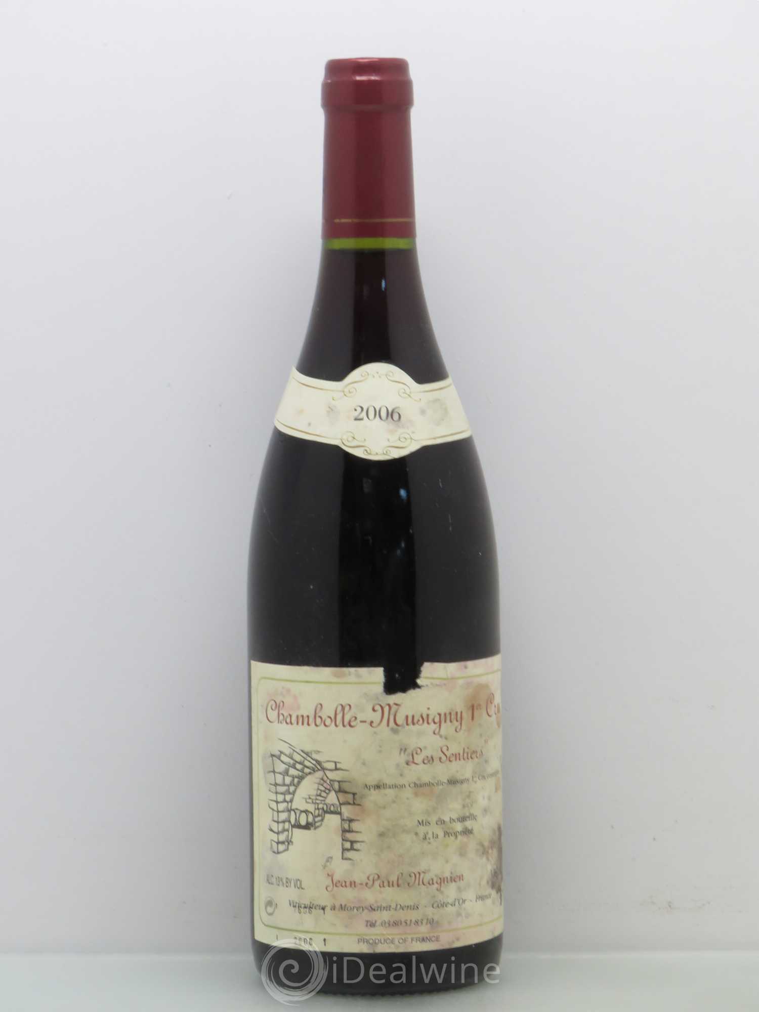Chambolle-Musigny 1er Cru Les Sentiers - J. M. Magnien 2006 - Posten von 1 Flasche - 0