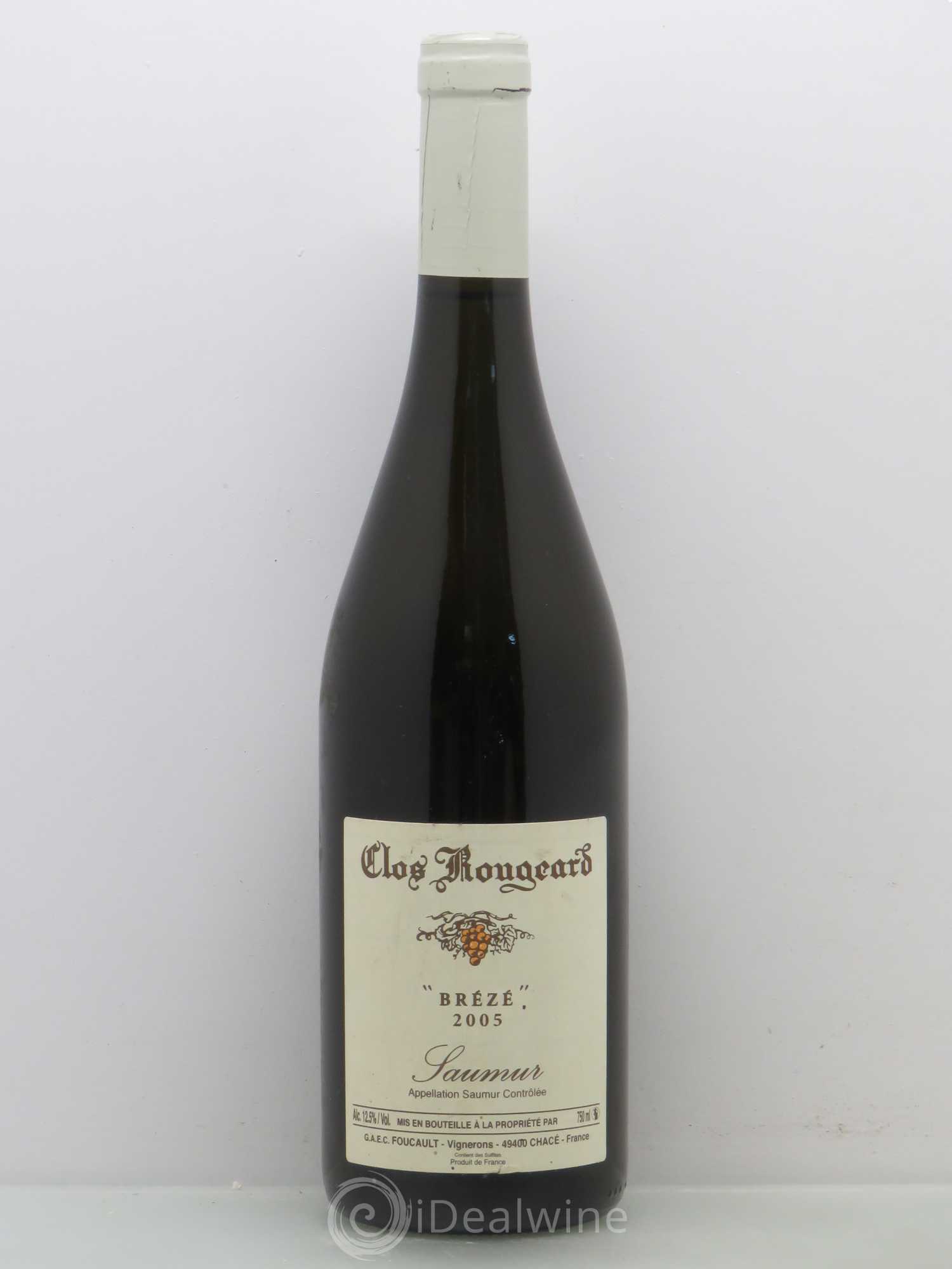 Saumur Brézé Clos Rougeard 2005 - Posten von 1 Flasche - 0