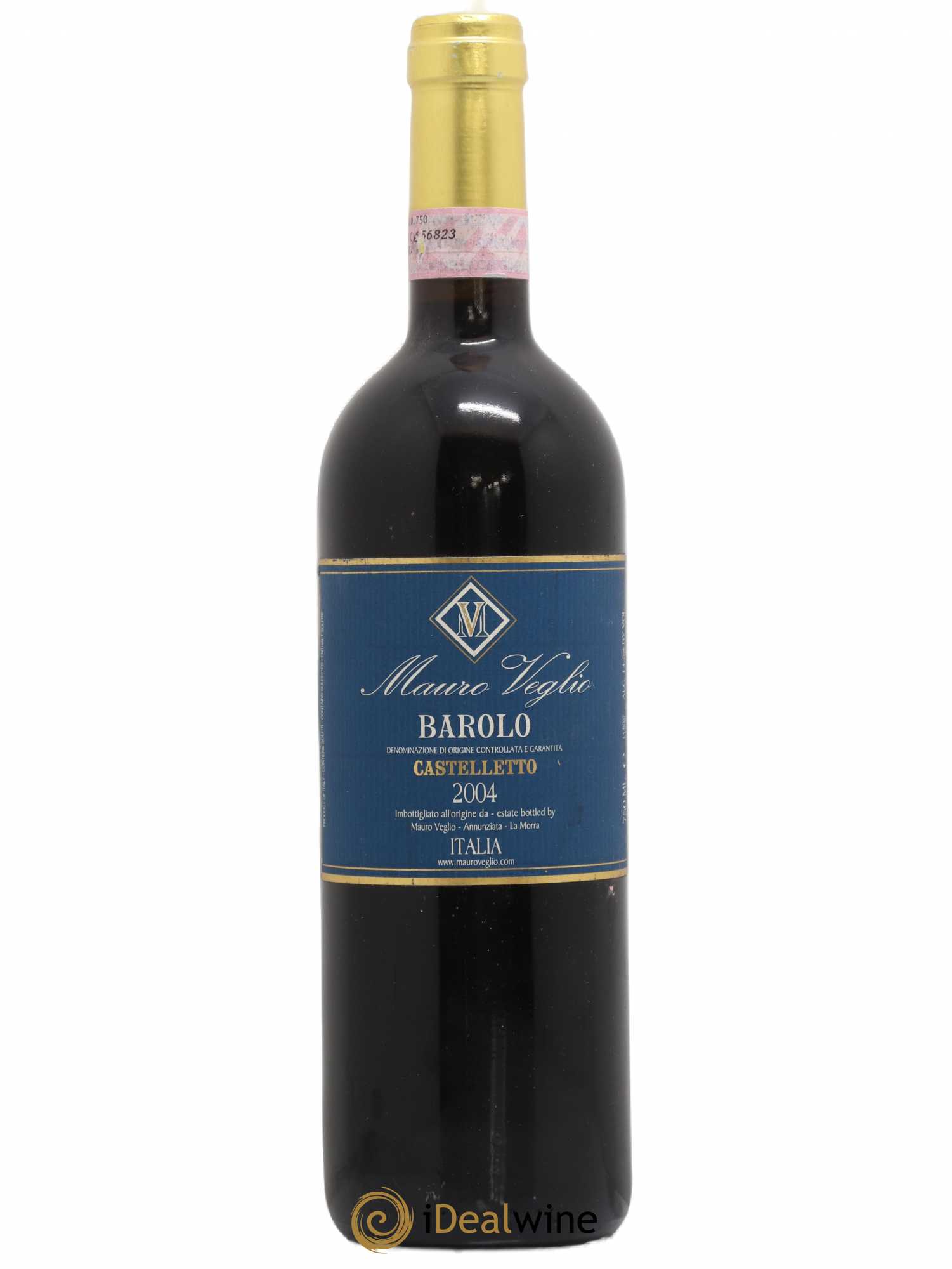 Barolo Mauro Veglio 2004 - Lot de 1 bouteille - 0