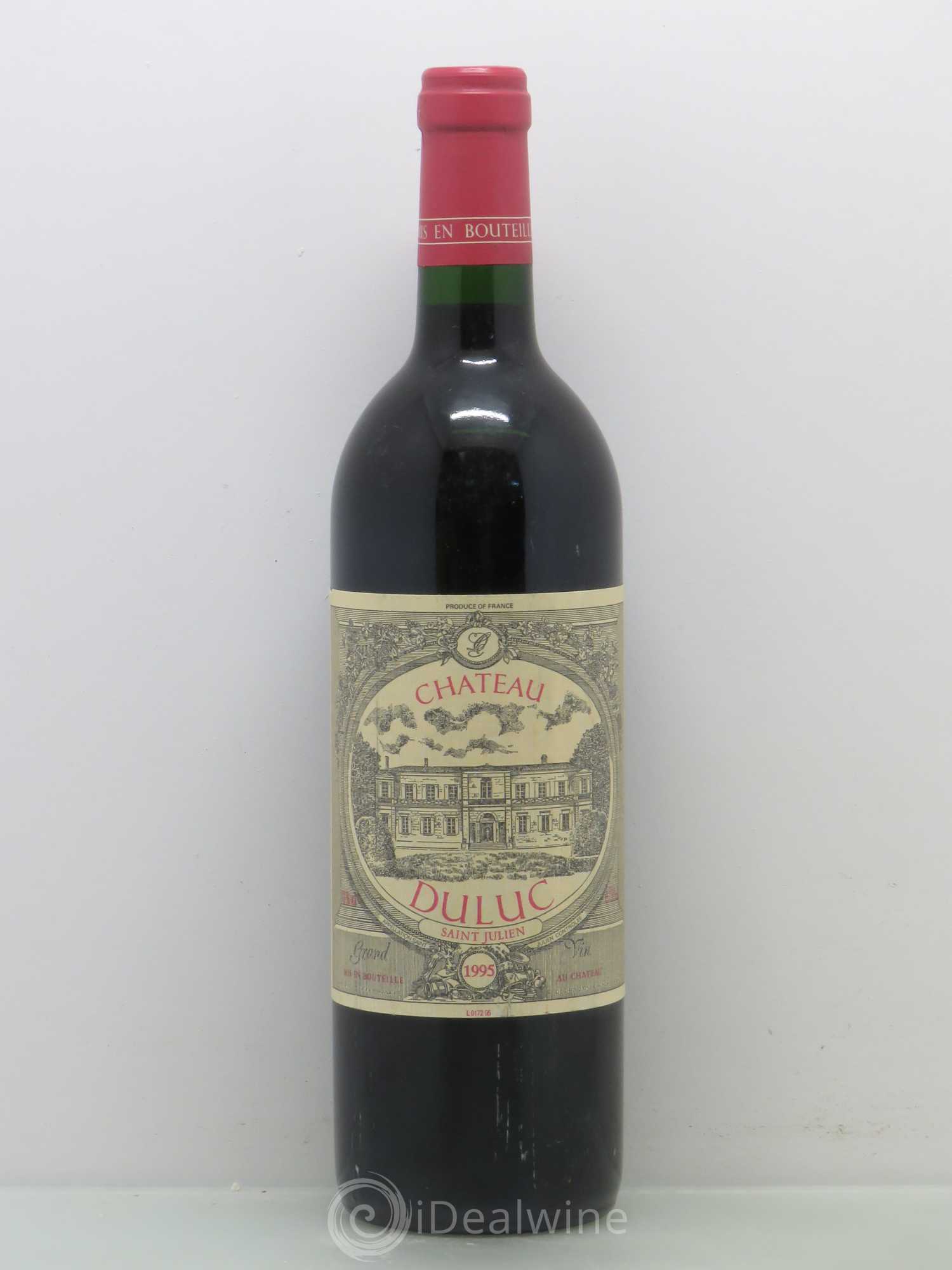 Duluc de Branaire Second Vin 1995 - Lot de 1 bouteille - 0