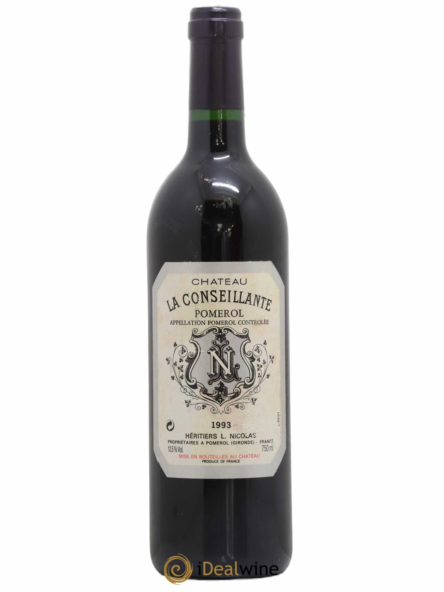 Château la Conseillante 1993 - Lot de 1 bouteille - 0