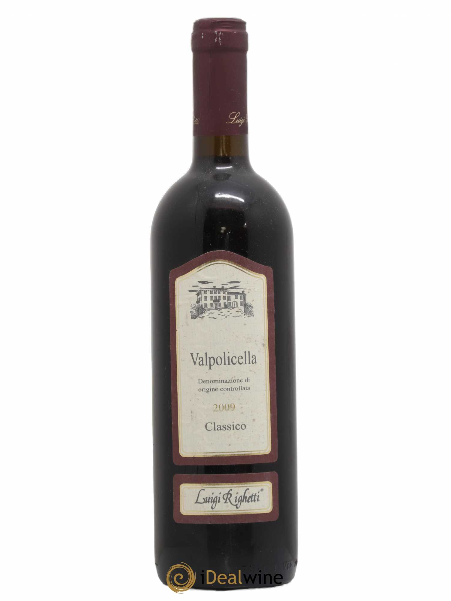 Valpolicella Classico DOC Luigi Righetti 2009 - Posten von 1 Flasche - 0
