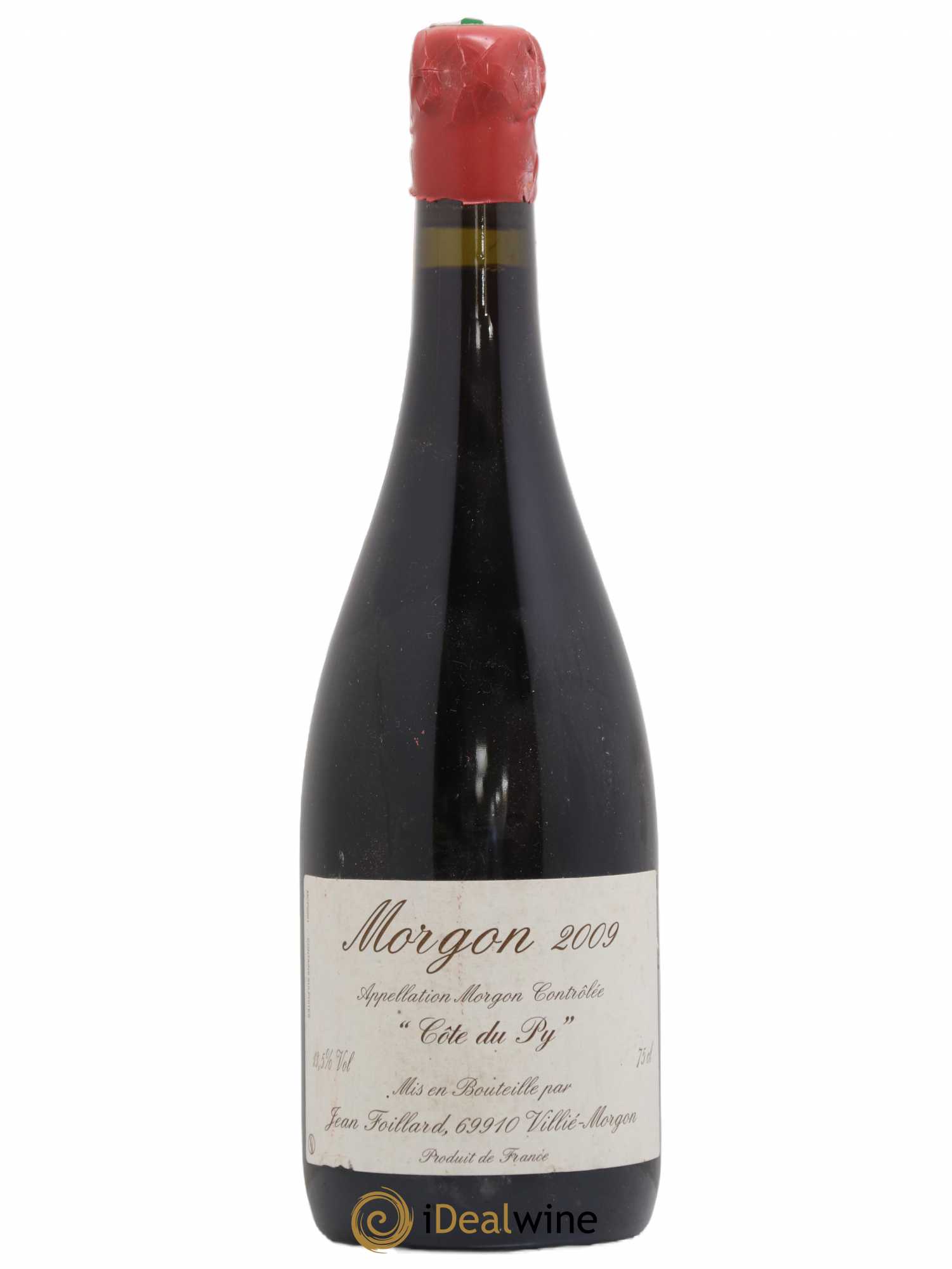 Morgon Côte du Py Jean Foillard 2009 - Lot de 1 bouteille - 0