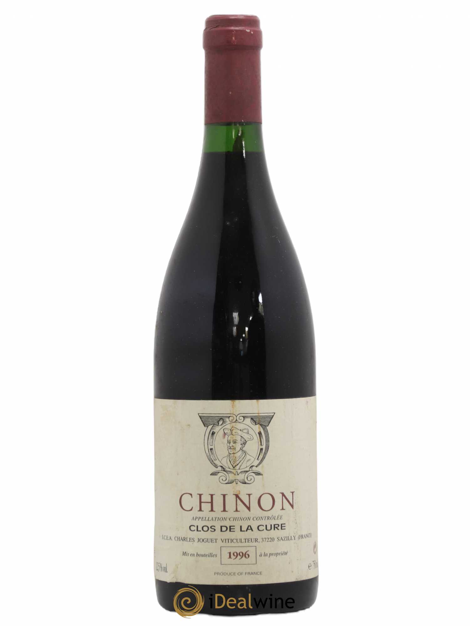 Chinon La Cure Charles Joguet (Domaine) 1996 - Lot de 1 bouteille - 0