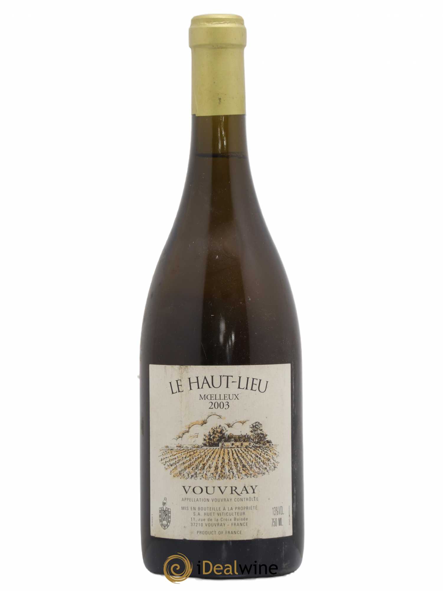 Vouvray Le Haut-Lieu Moelleux Domaine Huet 2003 - Lotto di 1 bottiglia - 0