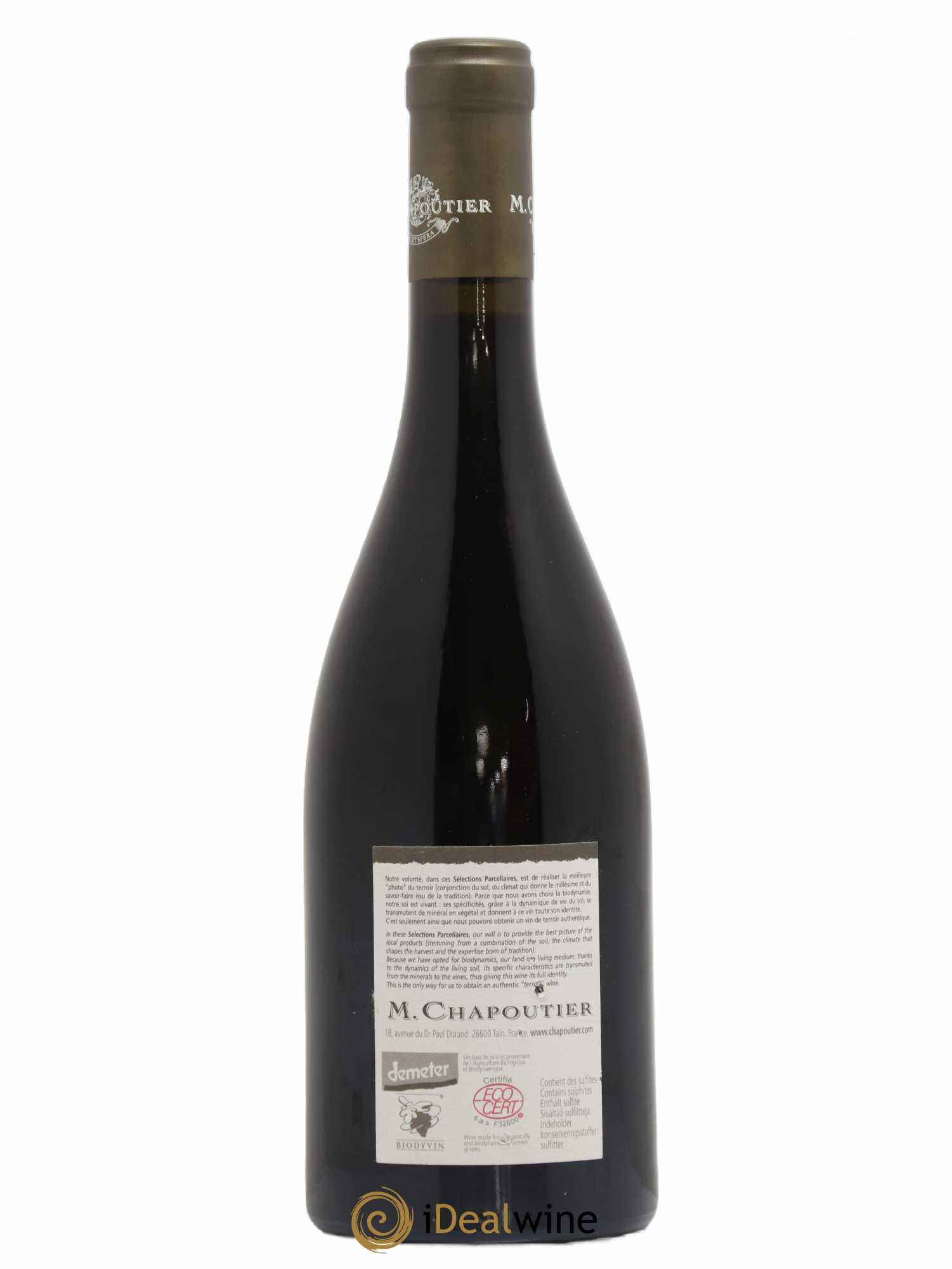 Hermitage Ermitage Le Pavillon Chapoutier 2004 - Lot de 1 bouteille - 1