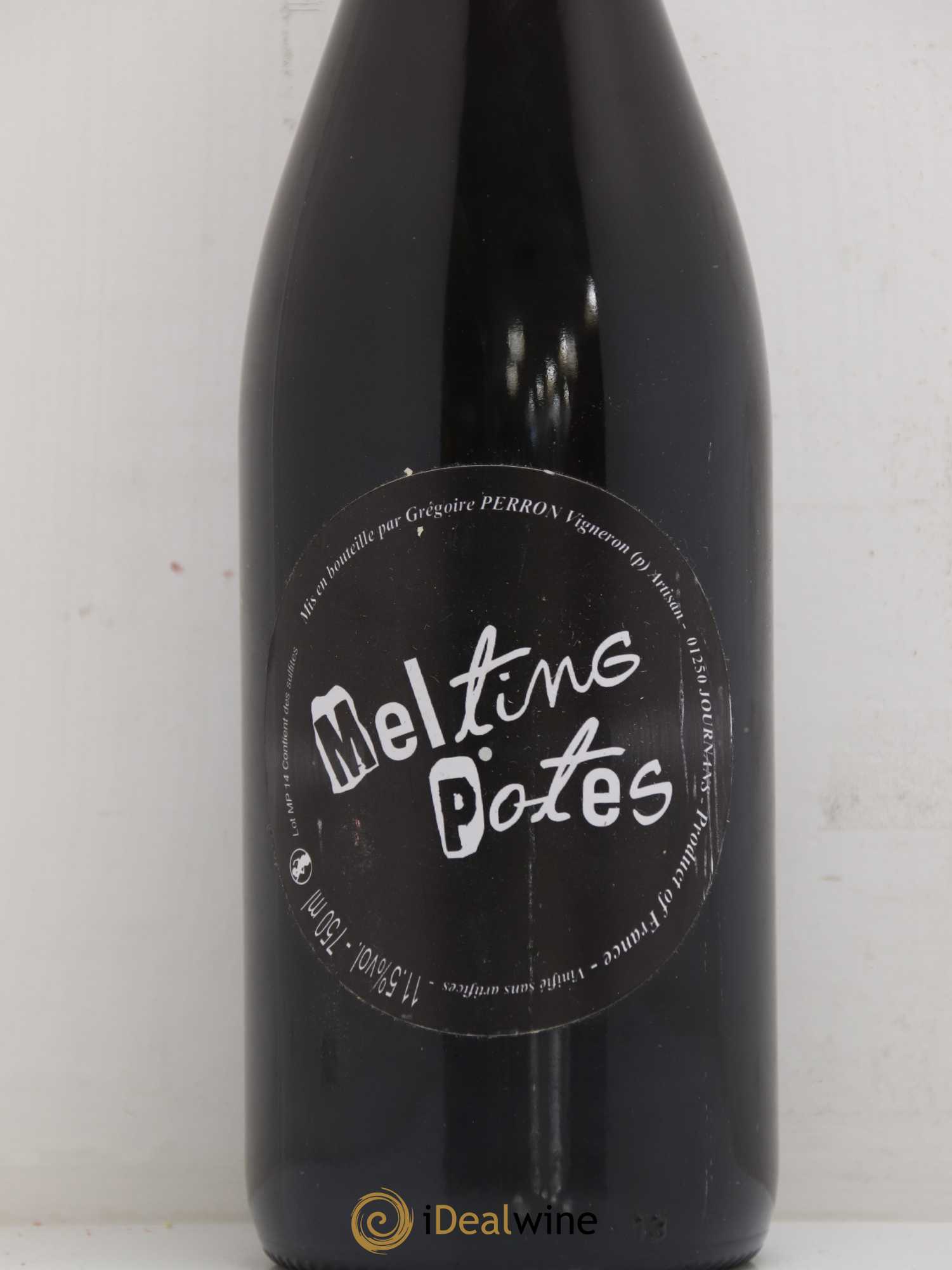 Vin de France Melting Potes Domaine de la Combe aux Rêves Gregoire Perron 2014 - Lot de 1 bouteille - 1