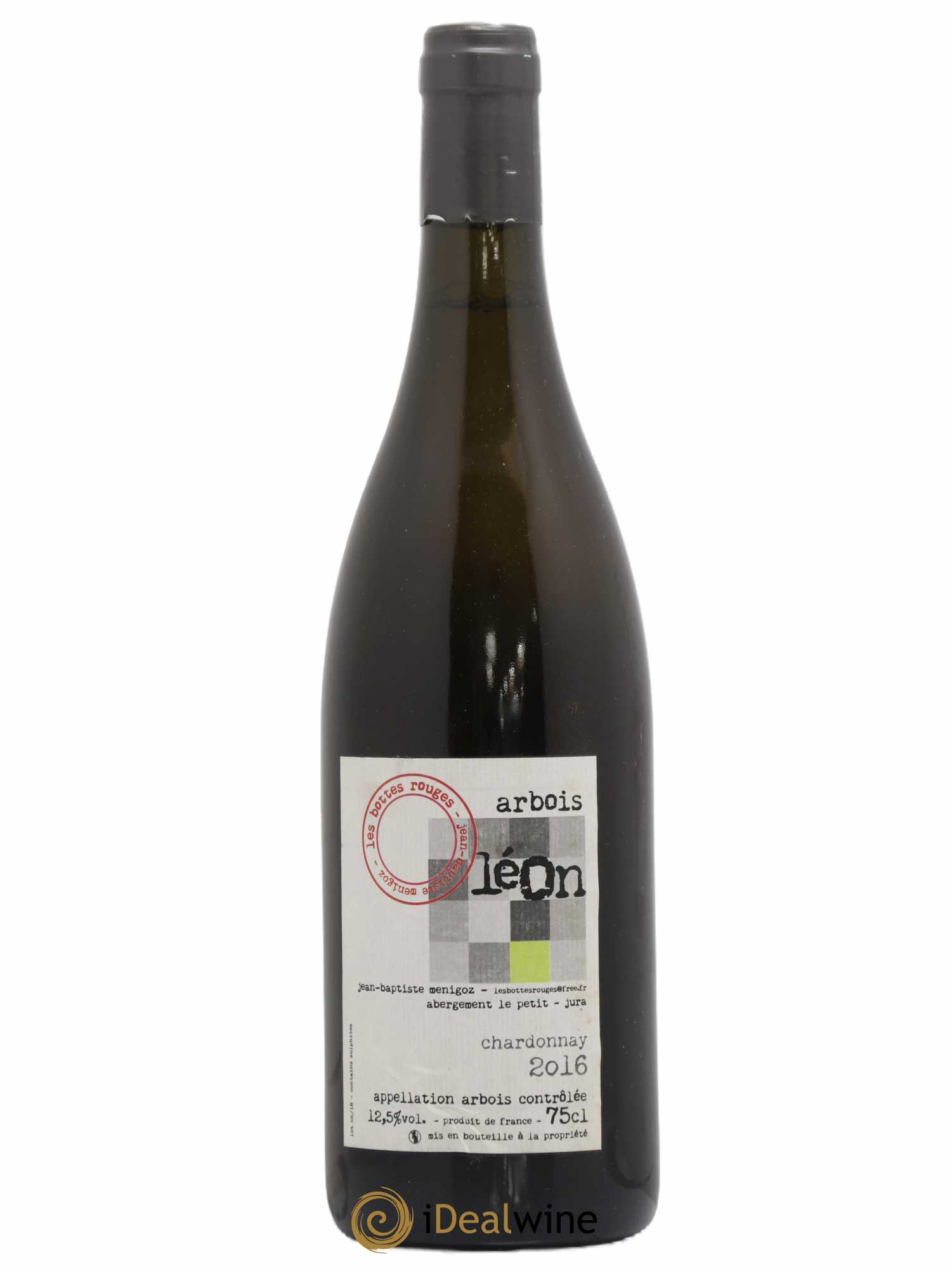 Arbois Chardonnay Léon Les Bottes Rouges 2016 - Lot de 1 bouteille - 0