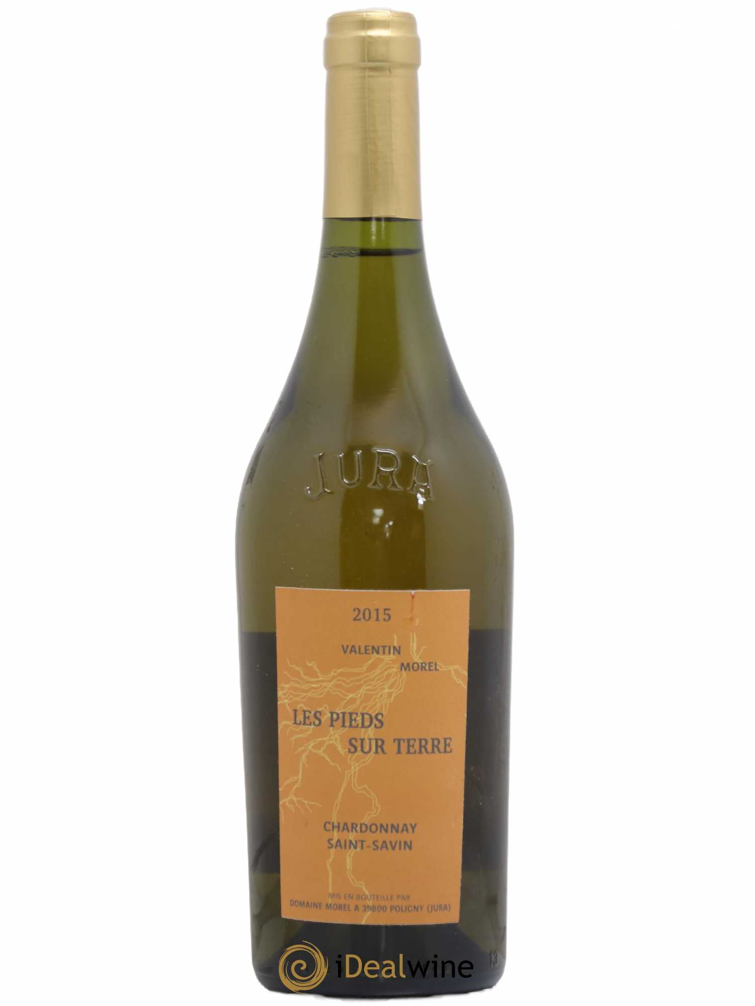 Arbois Chardonnay Saint-Savin - Les Pieds Sur Terre - Valentin Morel 2015 - Posten von 1 Flasche - 0
