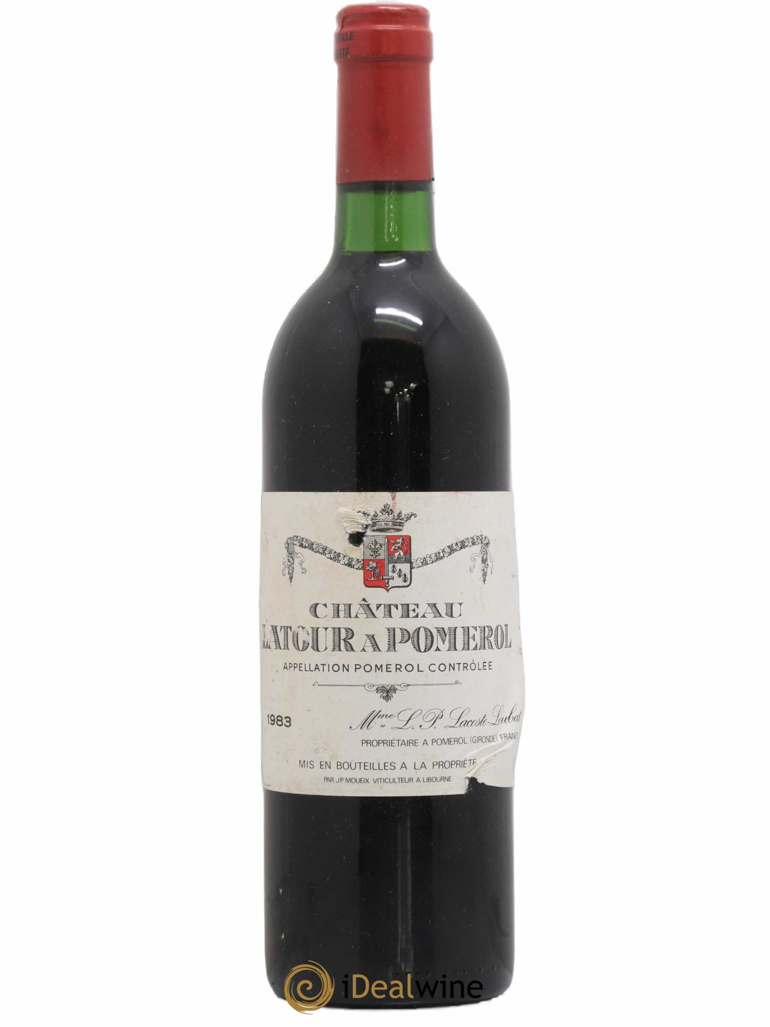 Château Latour à Pomerol 1983 - Lot de 1 bouteille - 0