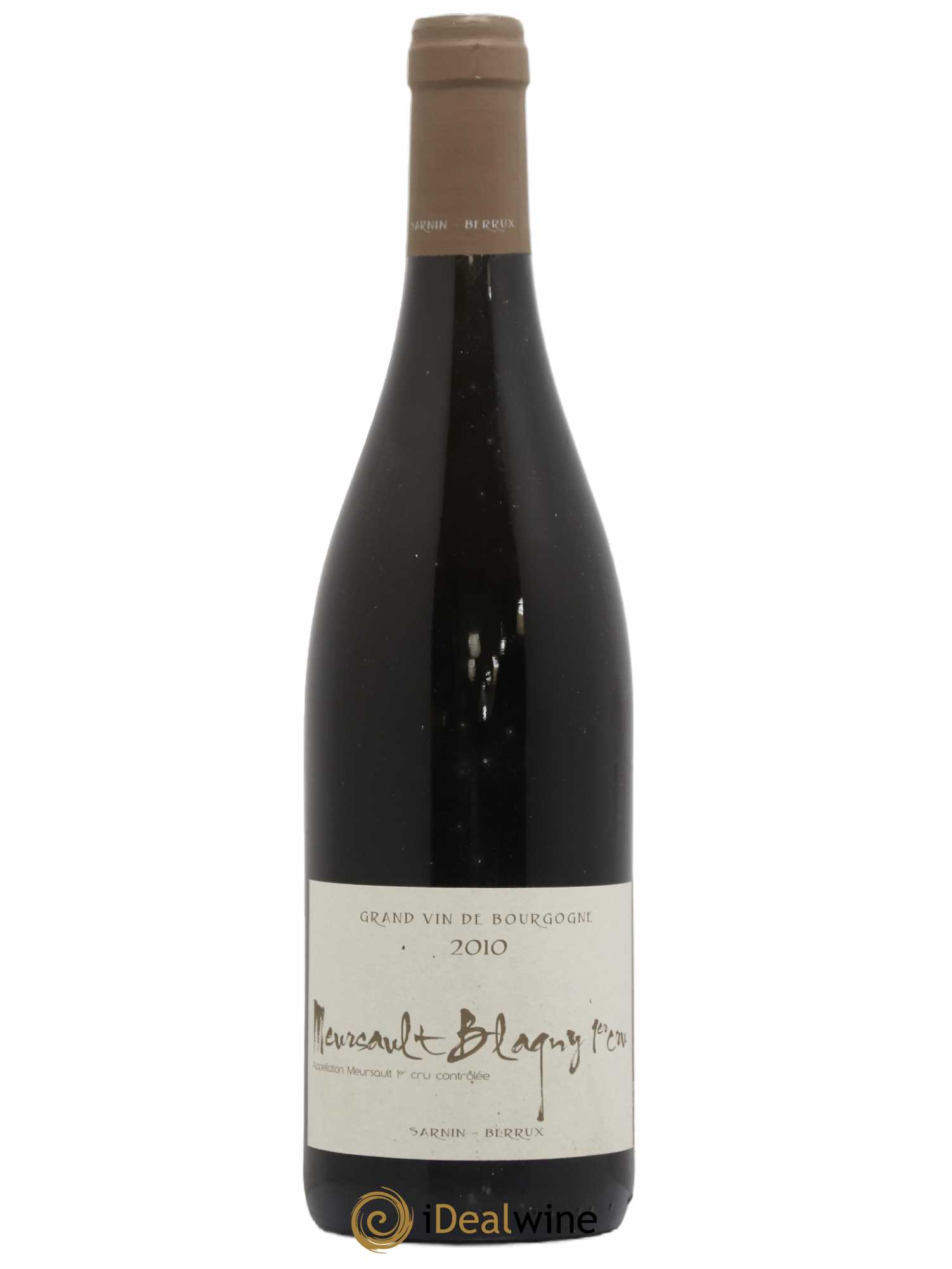 Meursault 1er Cru Blagny Sarnin Berrux 2010 - Posten von 1 Flasche - 0
