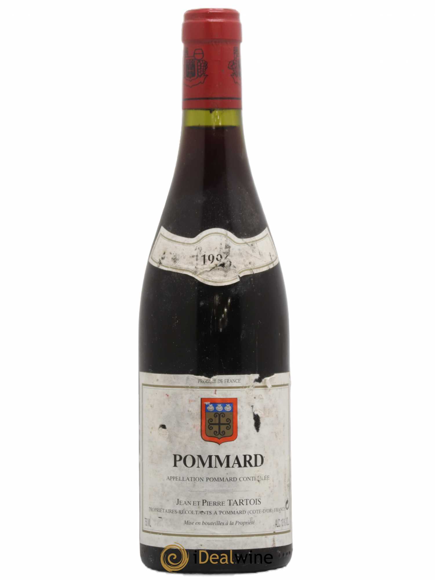 Pommard Jean Tartois 1996 - Posten von 1 Flasche - 0