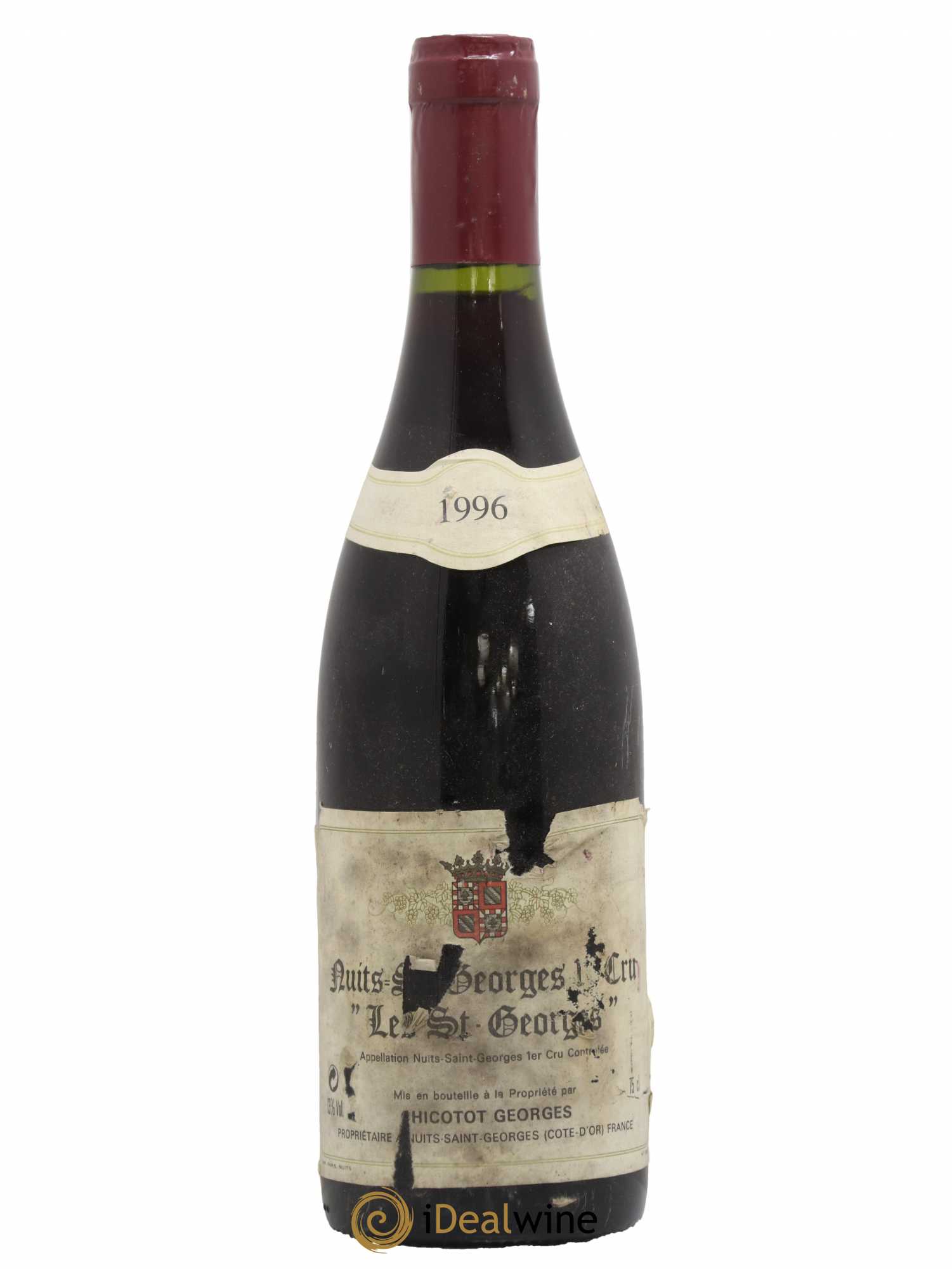 Nuits-Saint-Georges 1er Cru Les Saint-Georges Chicotot 1996 - Lot de 1 bouteille - 0