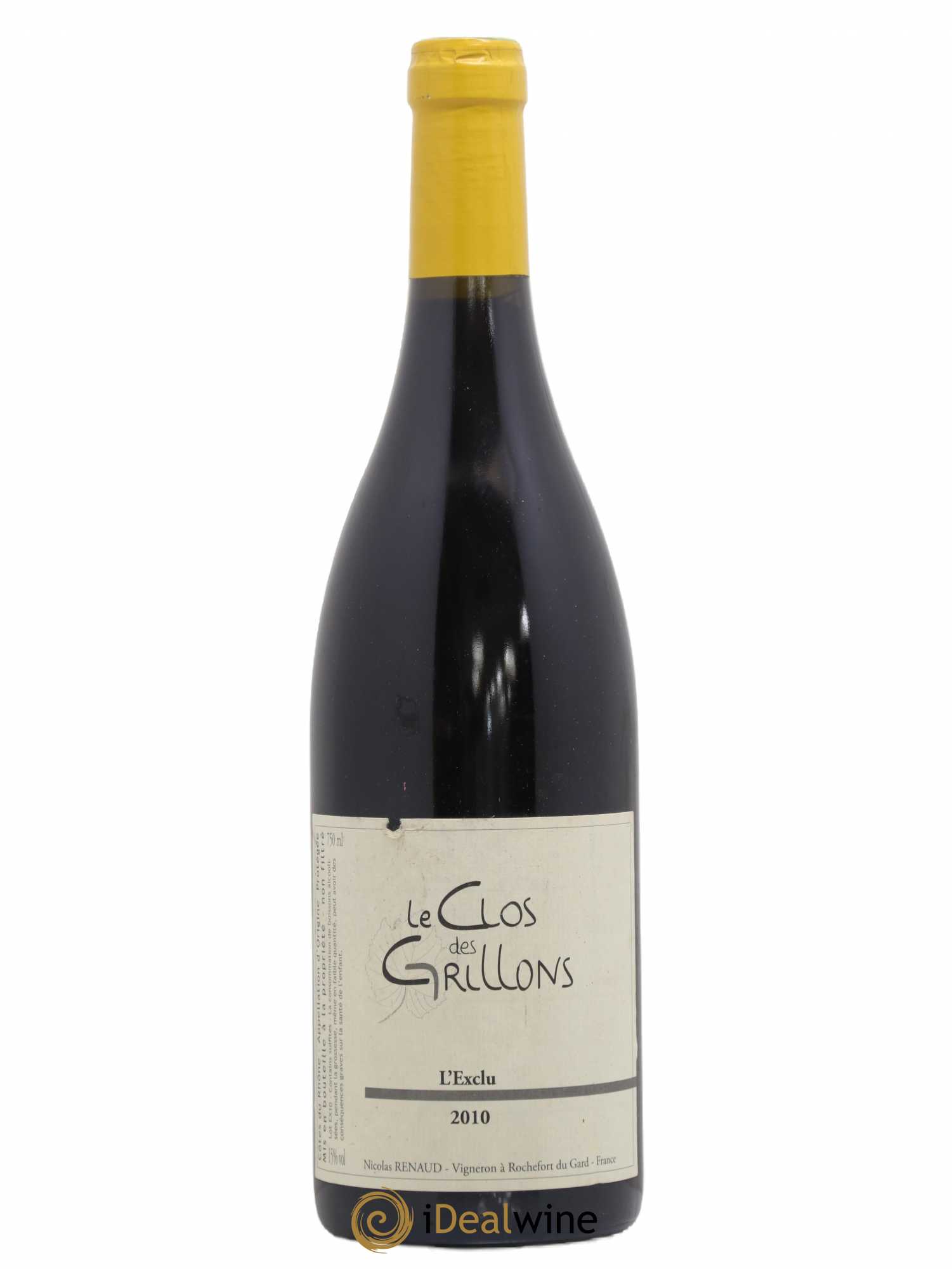 Vin de France L'Exclu Le Clos des Grillons 2010 - Posten von 1 Flasche - 0