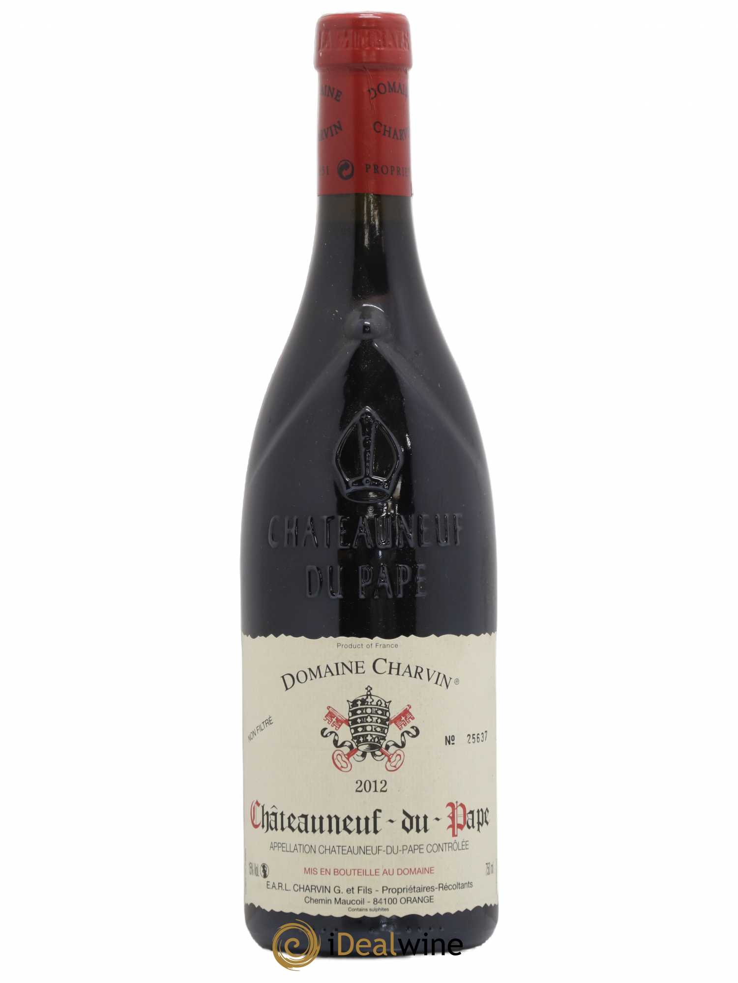 Châteauneuf-du-Pape Charvin (Domaine) 2012 - Lot de 1 bouteille - 0