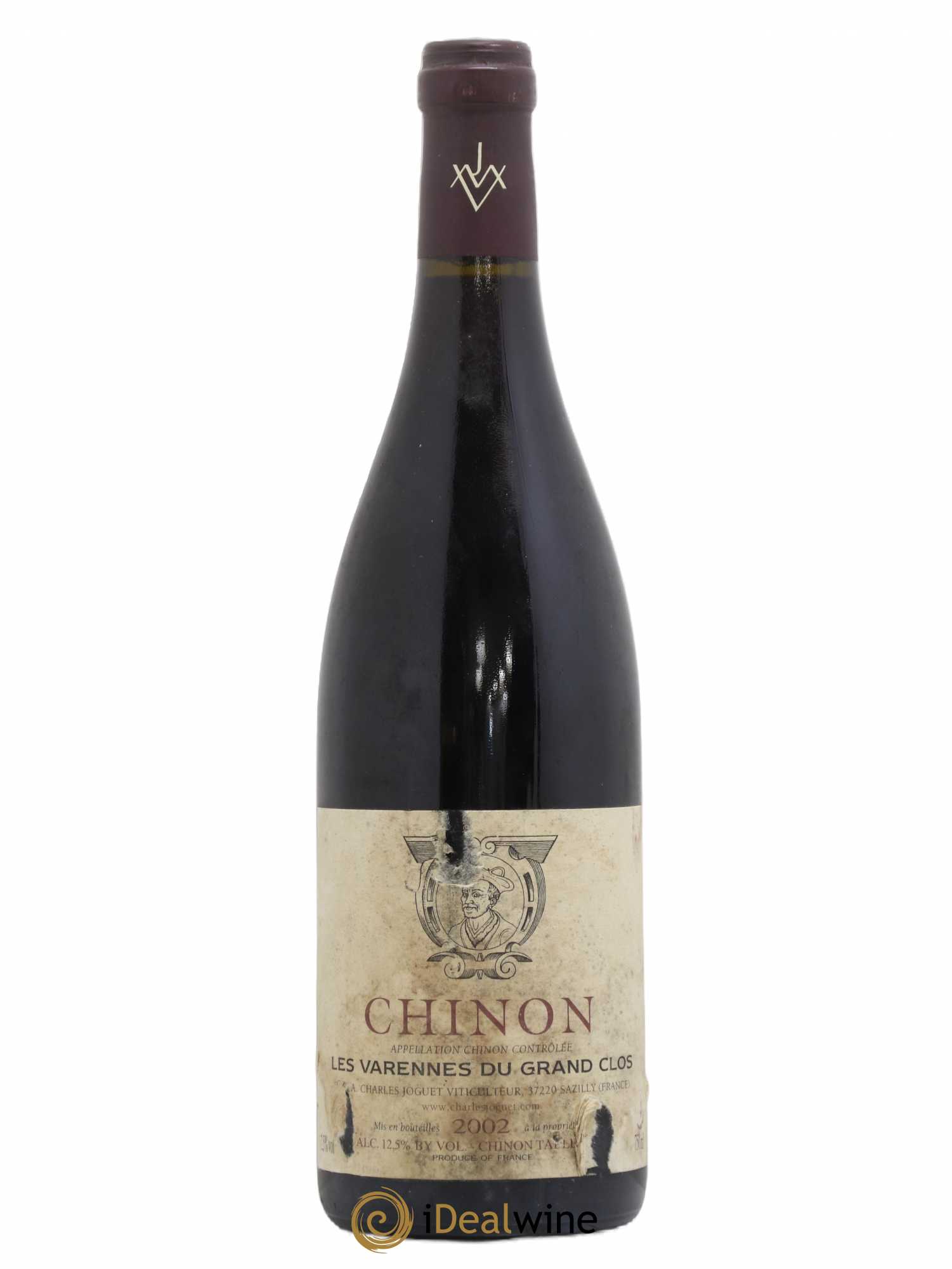 Chinon Les Varennes du Grand Clos Charles Joguet 2002 - Lot de 1 bouteille - 0
