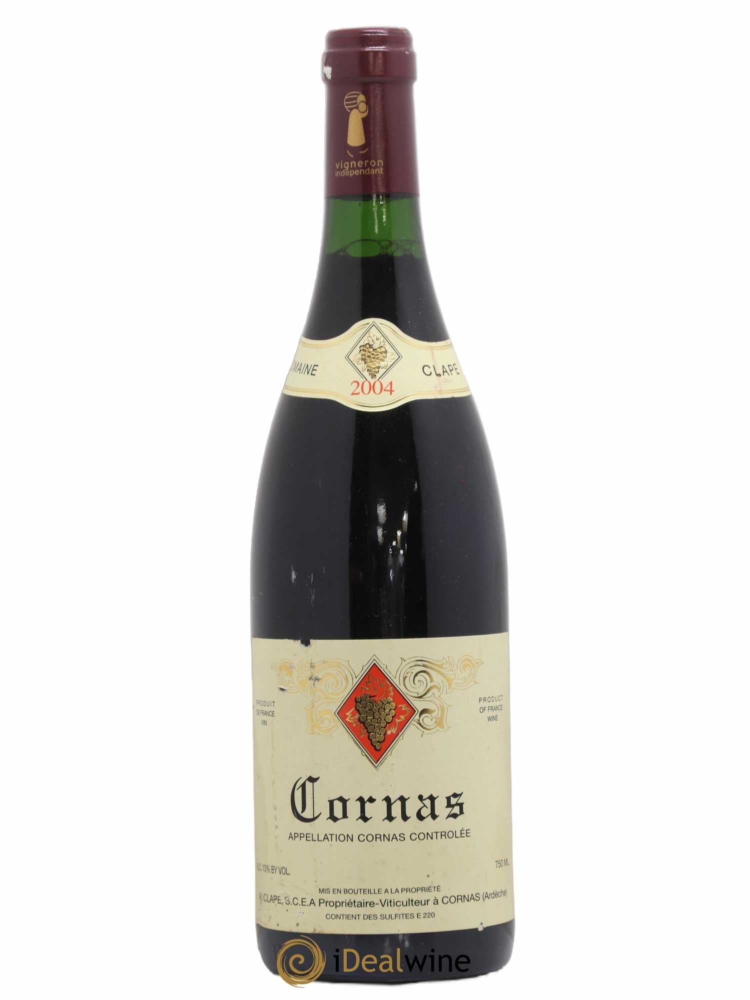 Cornas Auguste Clape 2004 - Lot de 1 bouteille - 0