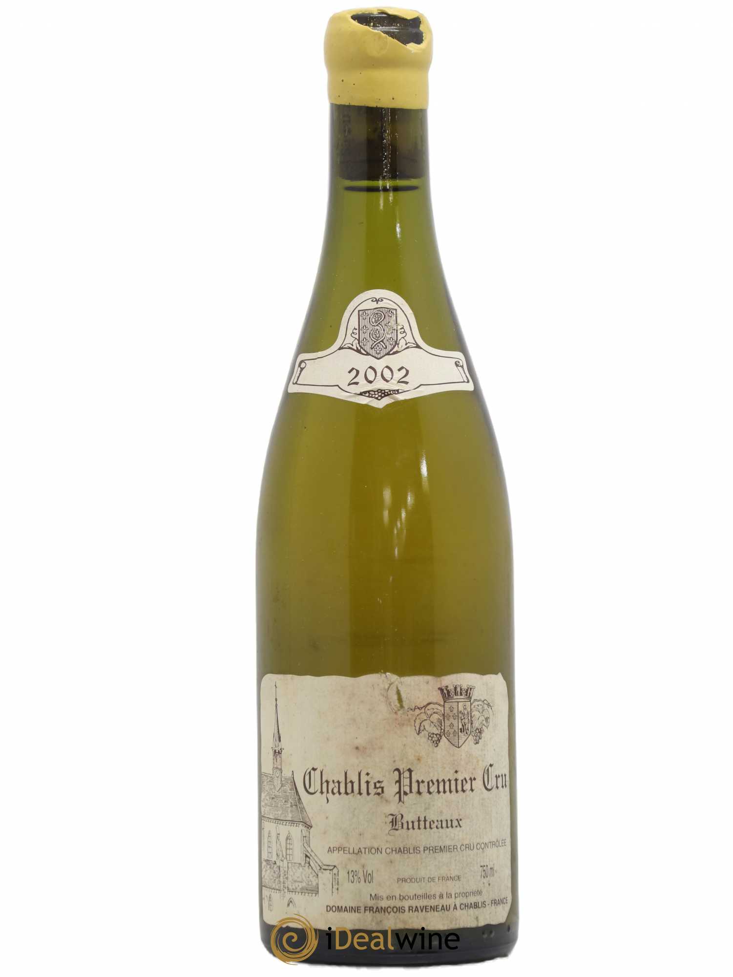 Chablis 1er Cru Butteaux Raveneau (Domaine) 2002 - Lot de 1 bouteille - 0