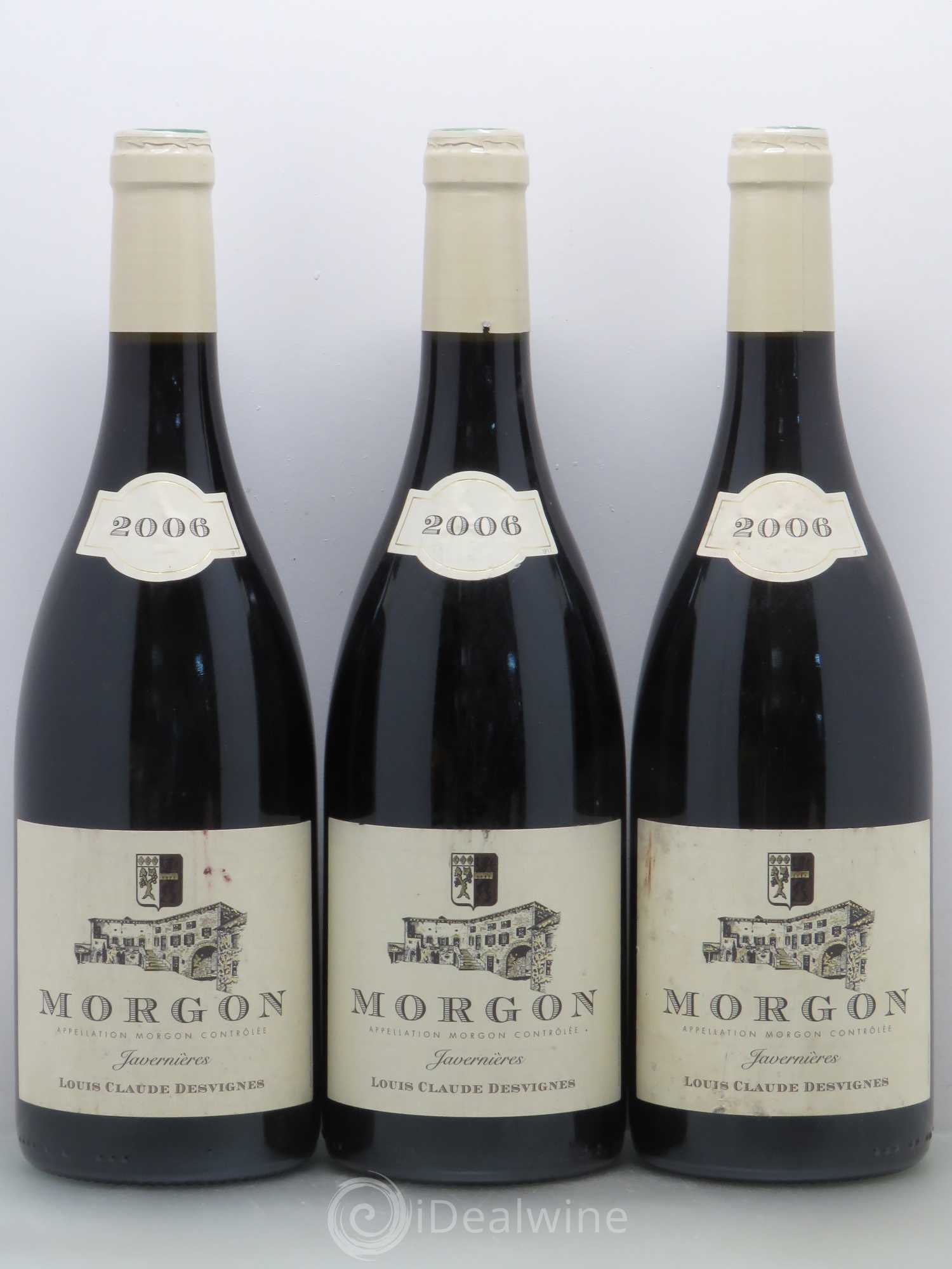 Morgon Côte de Py Javernières Louis-Claude Desvignes 2006 - Lot de 6 bouteilles - 2