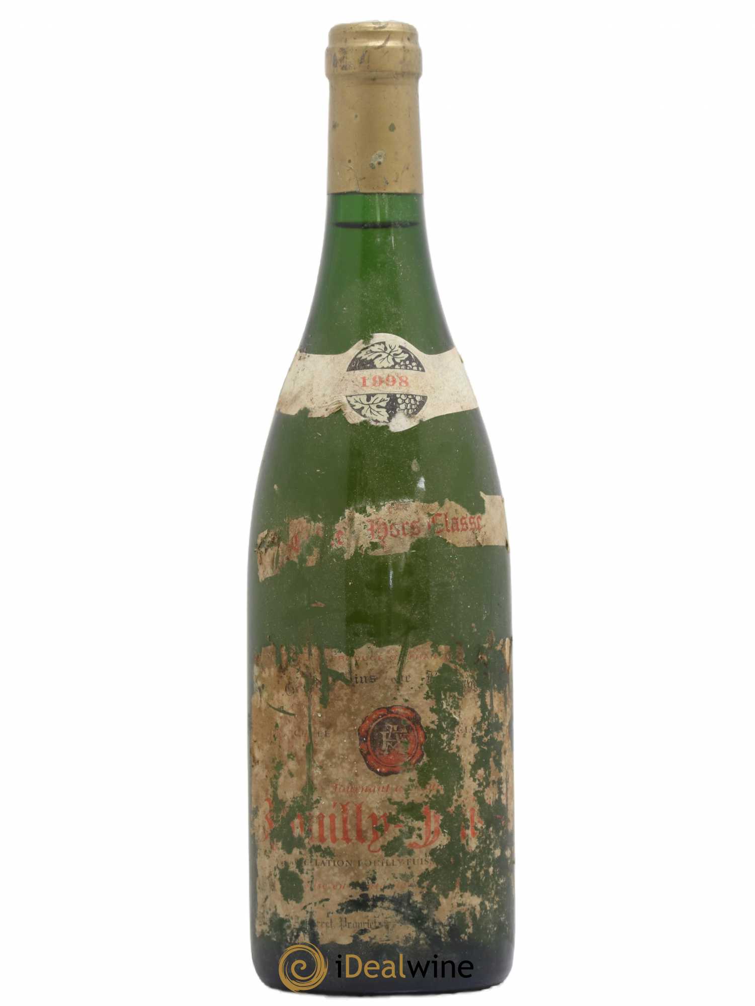 Pouilly-Fuissé 1er Cru Hors Classe Tournant de Pouilly J.A. Ferret (Domaine) 1998 - Lot de 1 bouteille - 0