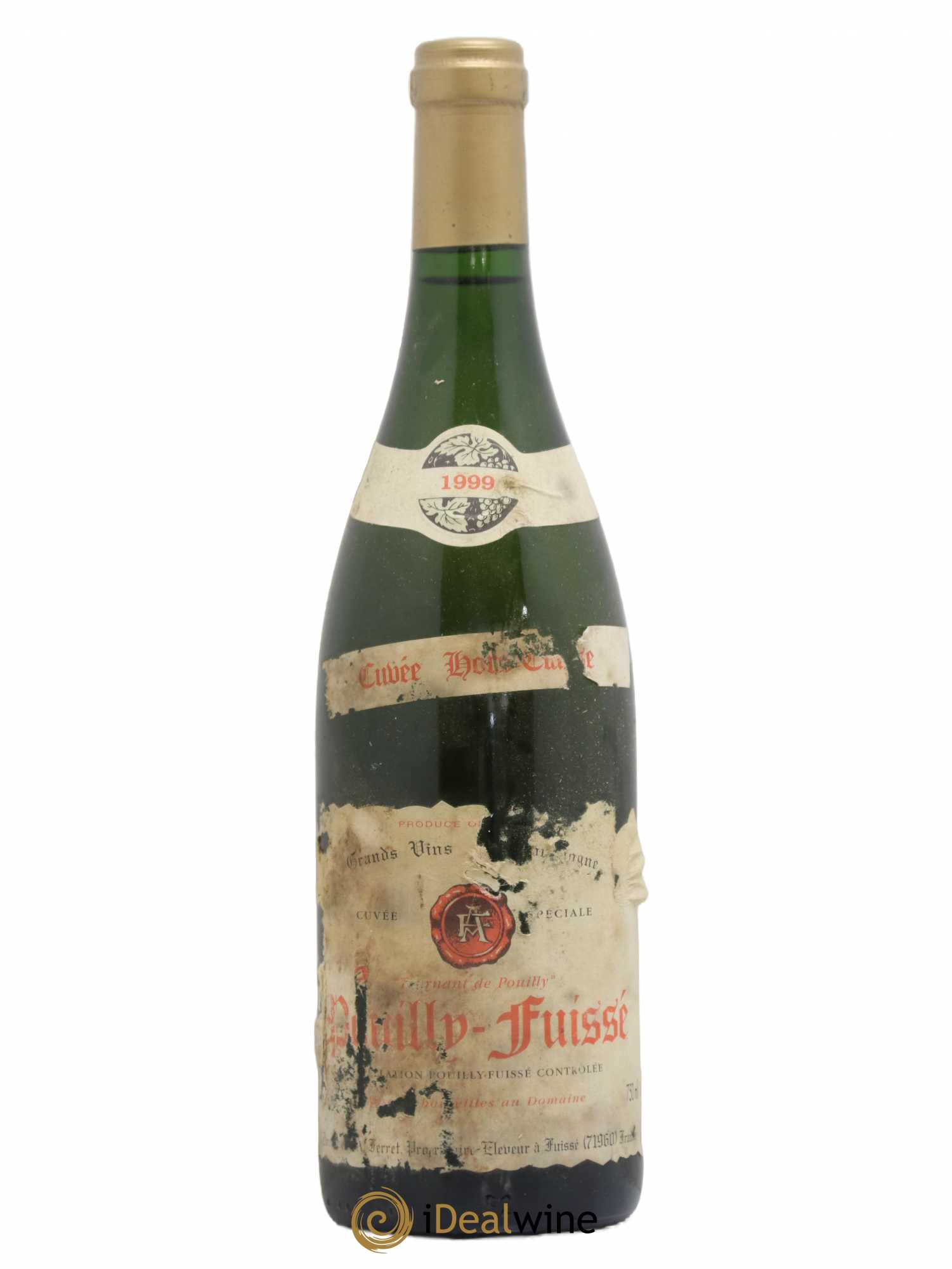 Pouilly-Fuissé 1er Cru Hors Classe Tournant de Pouilly J.A. Ferret (Domaine) 1999 - Lot de 1 bouteille - 0