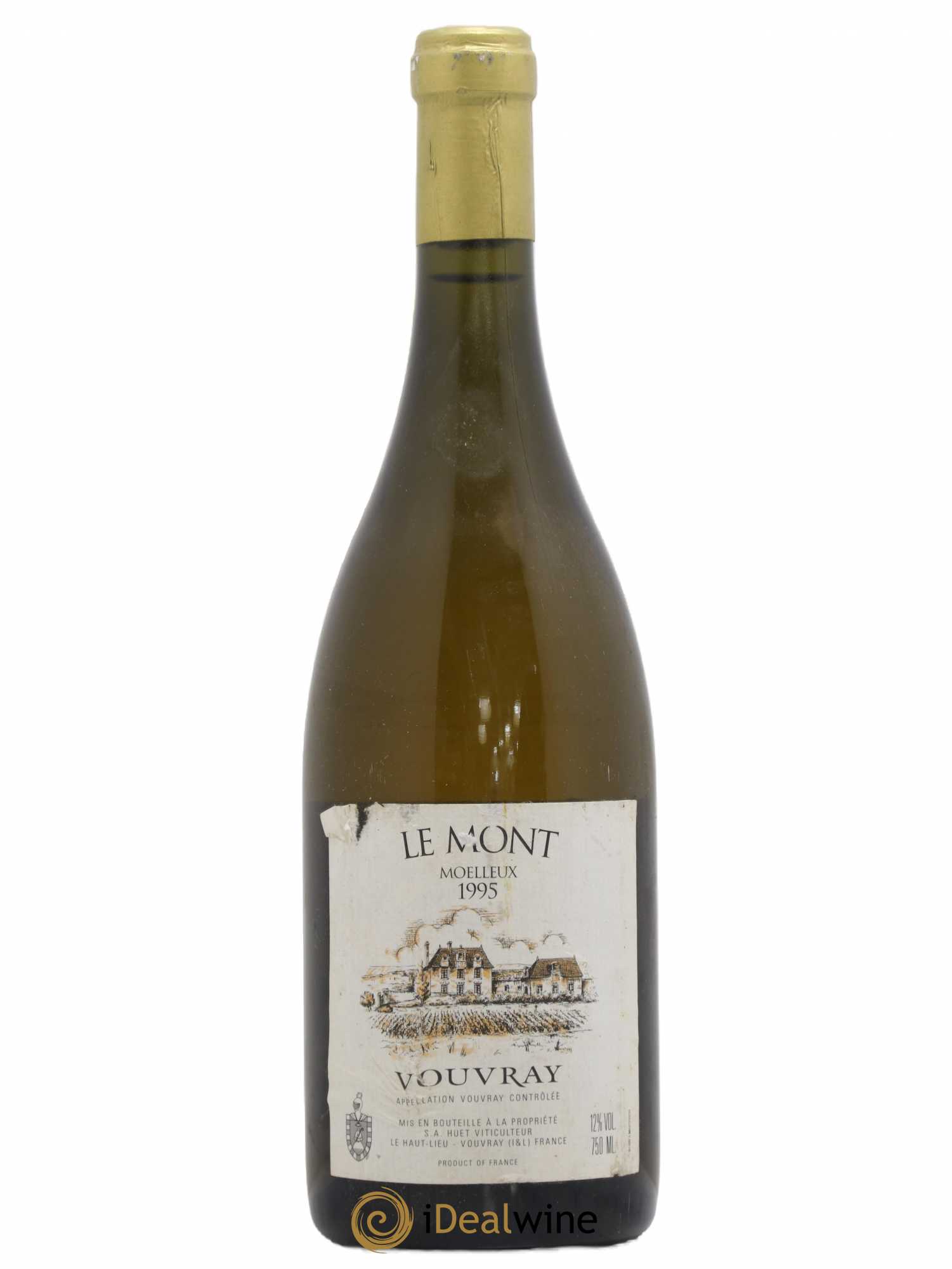 Vouvray Le Mont Moelleux Domaine Huet 1995 - Lotto di 1 bottiglia - 0
