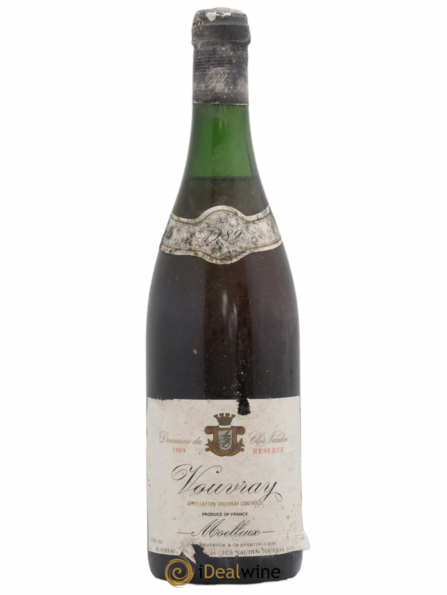 Vouvray Moelleux Réserve Clos Naudin - Philippe Foreau 1989 - Lotto di 1 bottiglia - 0