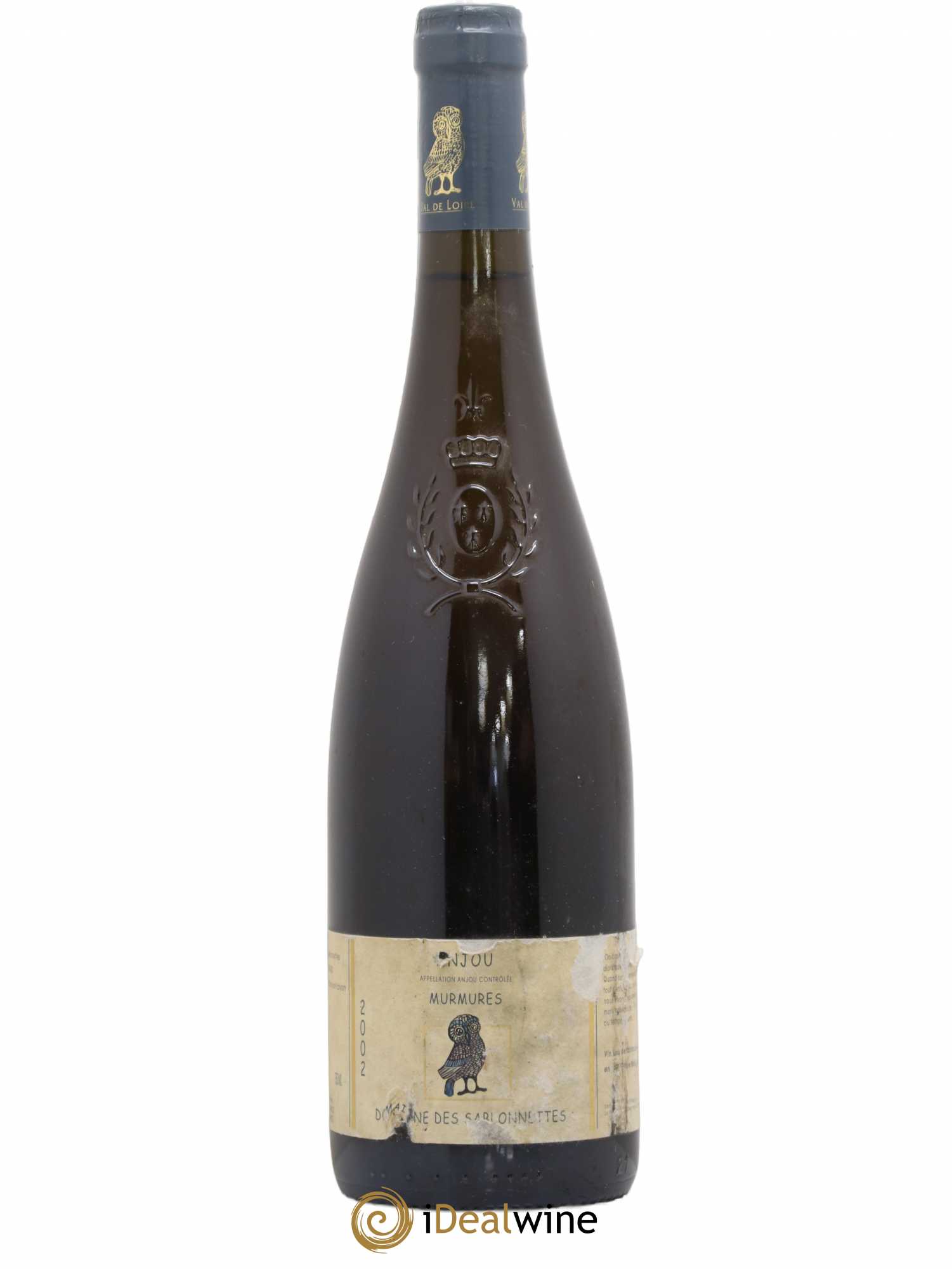 Anjou Murmures Domaine Des Sablonnettes Joel Menard 2002 - Posten von 1 Flasche - 0