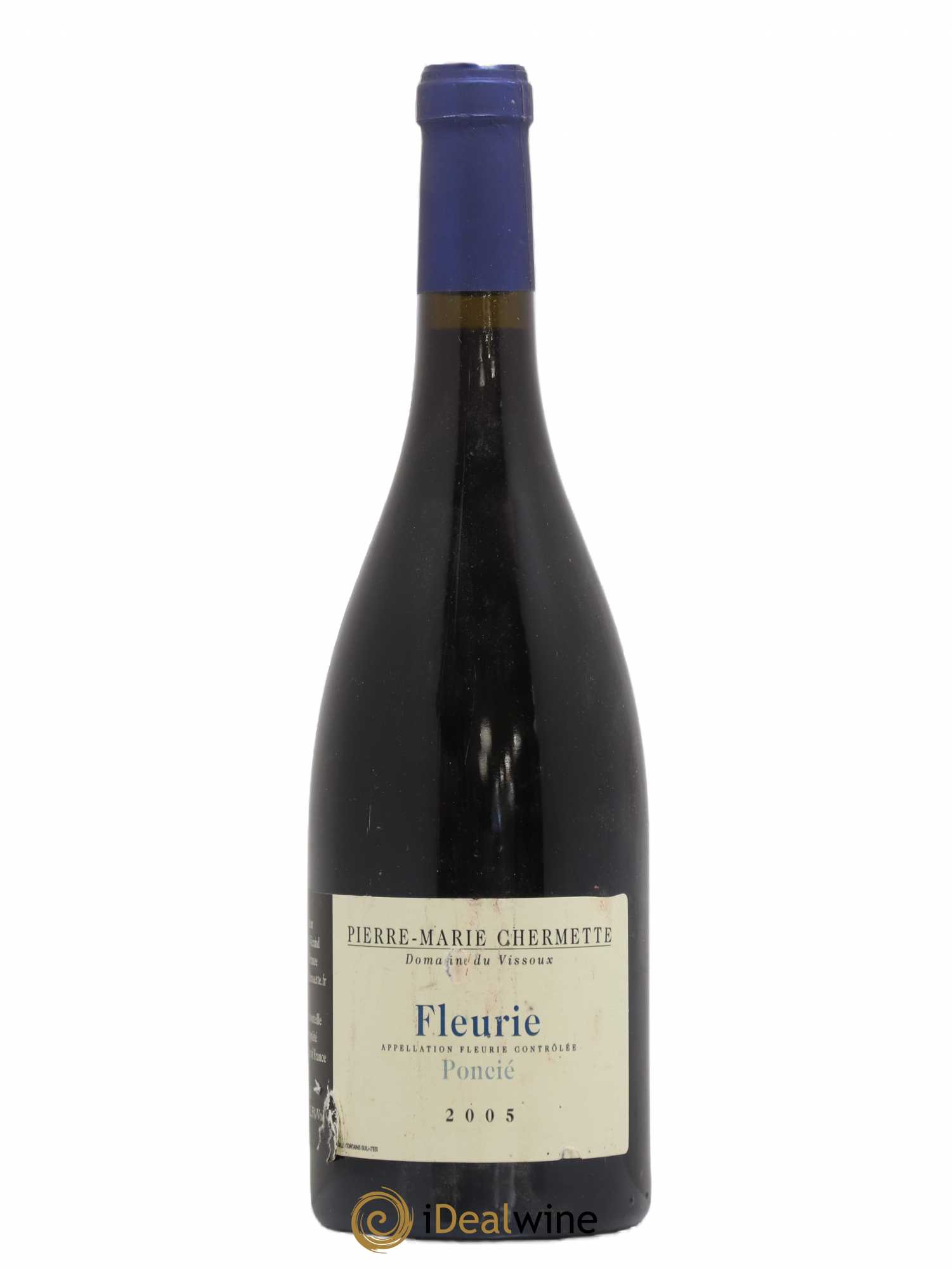 Fleurie Poncié Domaine du Vissoux - P-M. Chermette 2005 - Lot de 1 bouteille - 0