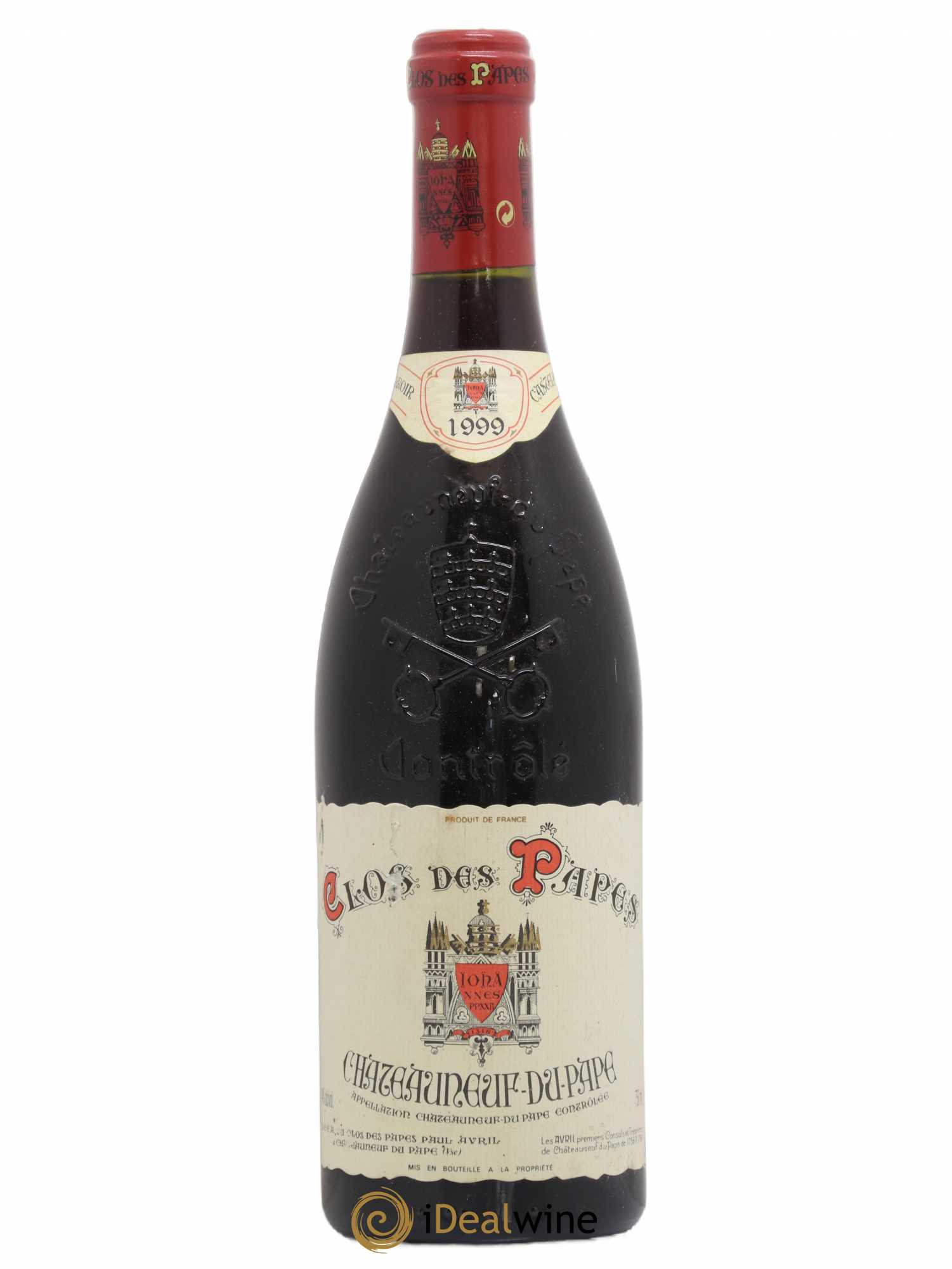 Châteauneuf-du-Pape Clos des Papes - Paul Avril 1999 - Lot de 1 bouteille - 0