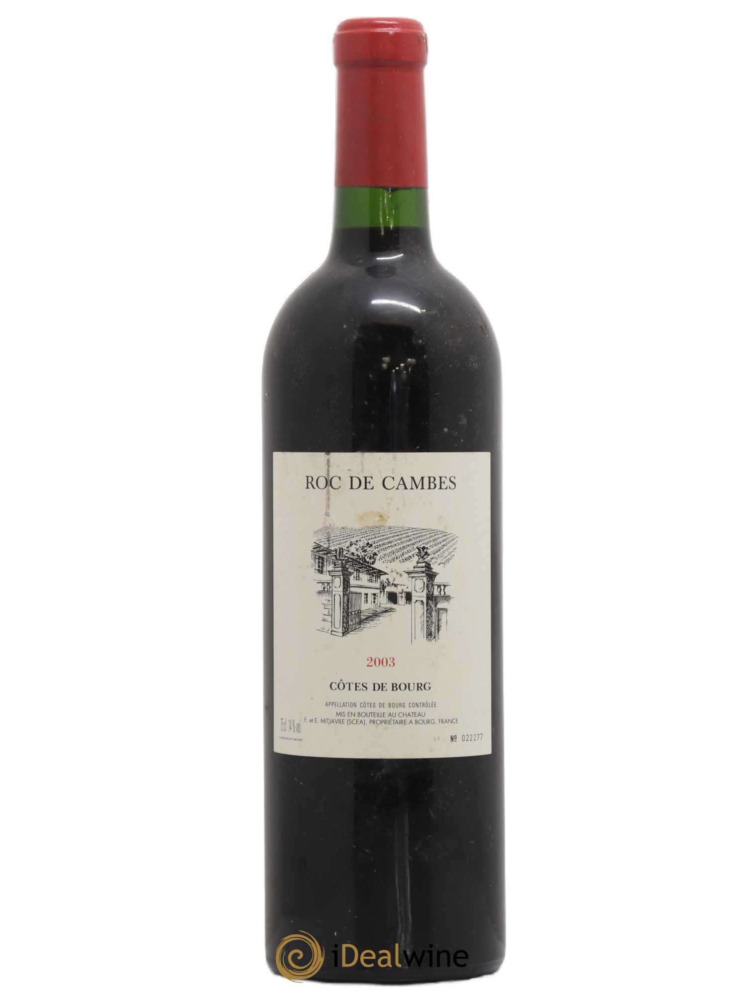 Roc de Cambes 2003 - Posten von 1 Flasche - 0