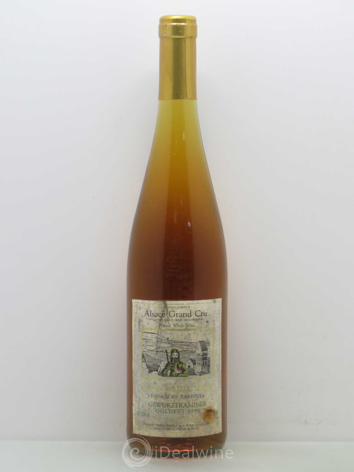 Gewurztraminer Grand Cru Goldert VT - E. Burn 1998 - Lot de 1 bouteille - 0