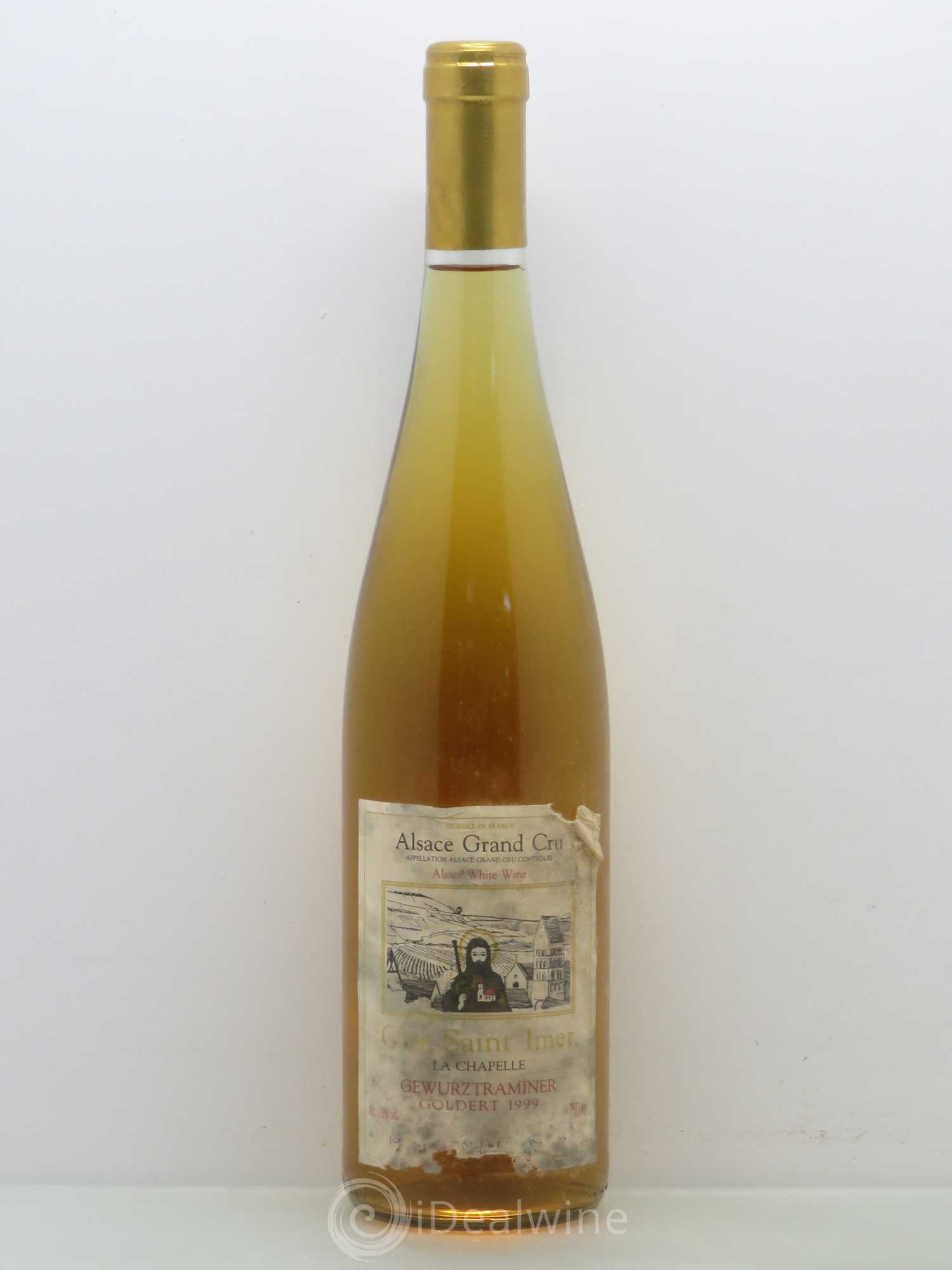 Gewurztraminer Grand Cru Goldert La Chapelle - E. Burn 1999 - Posten von 1 Flasche - 0