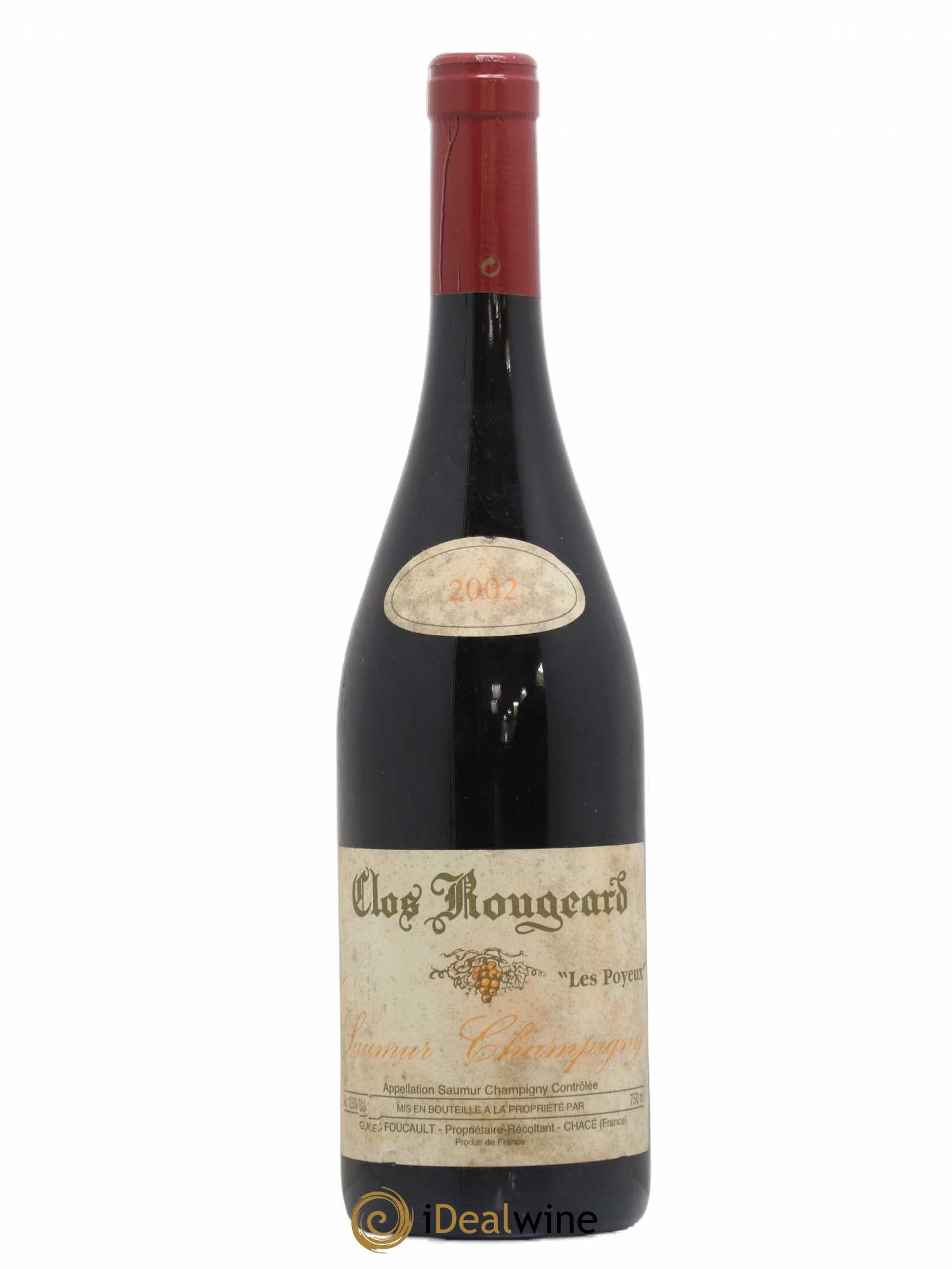 Saumur-Champigny Les Poyeux Clos Rougeard 2002 - Lot de 1 bouteille - 0