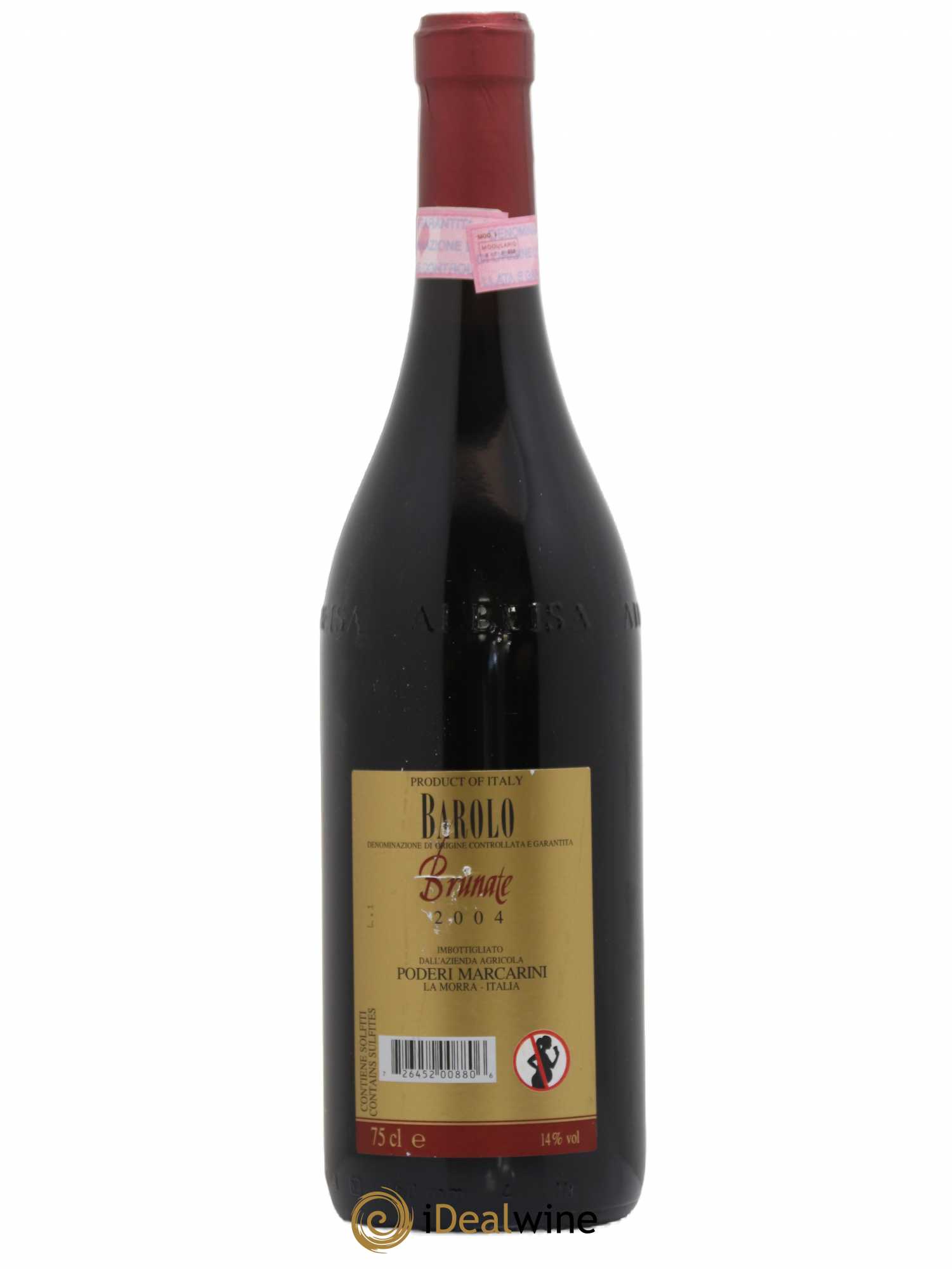 Barolo Marcarini 2004 - Lot de 1 bouteille - 1