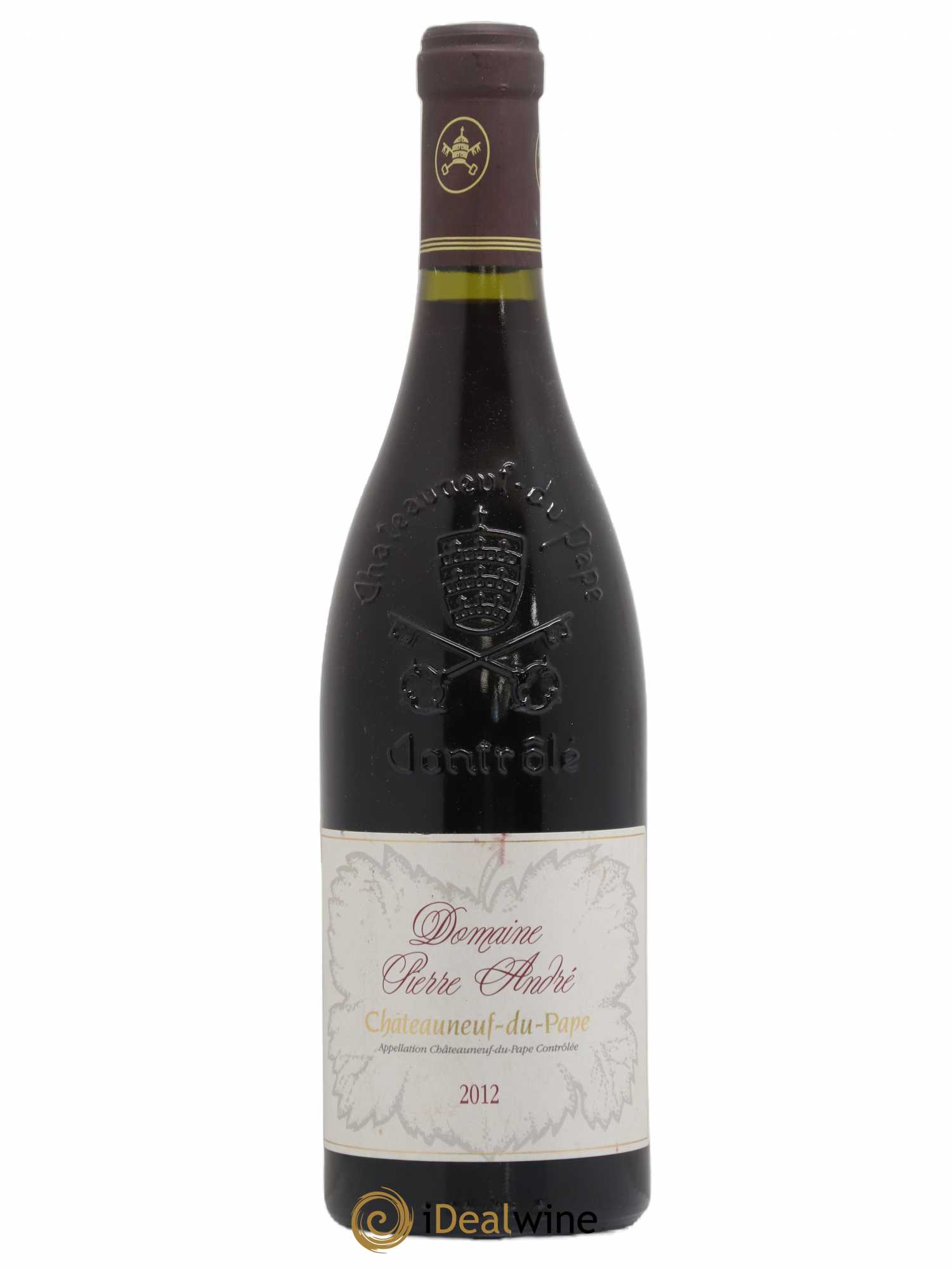 Châteauneuf-du-Pape Pierre André (Domaine) 2012 - Lot de 1 bouteille - 0