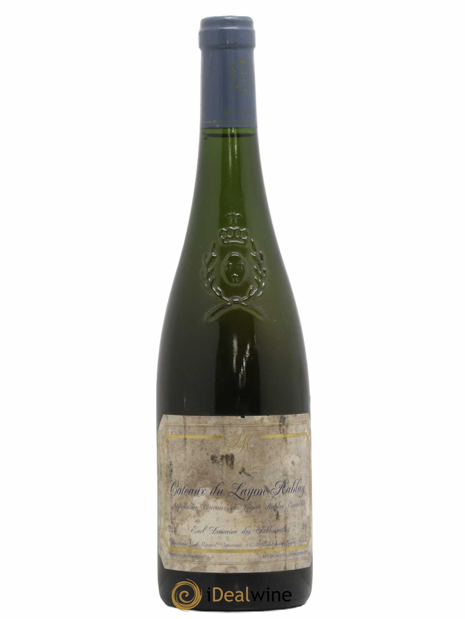 Coteaux du Layon Noblesse Domaine des Sablonnettes Joel Menard 1994 - Lotto di 1 bottiglia - 0