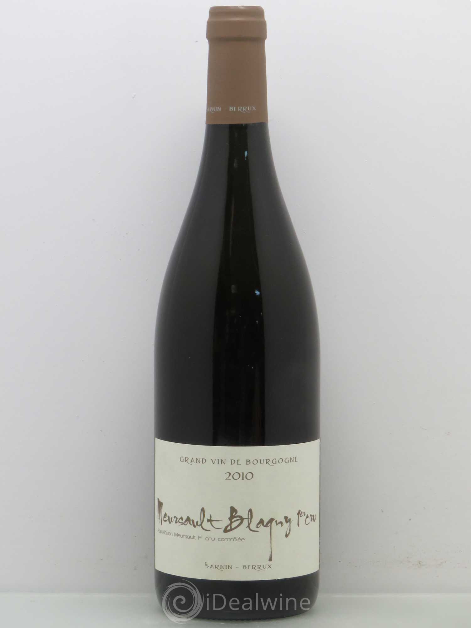 Meursault 1er Cru Blagny Sarnin-Berrux 2010 - Posten von 1 Flasche - 0