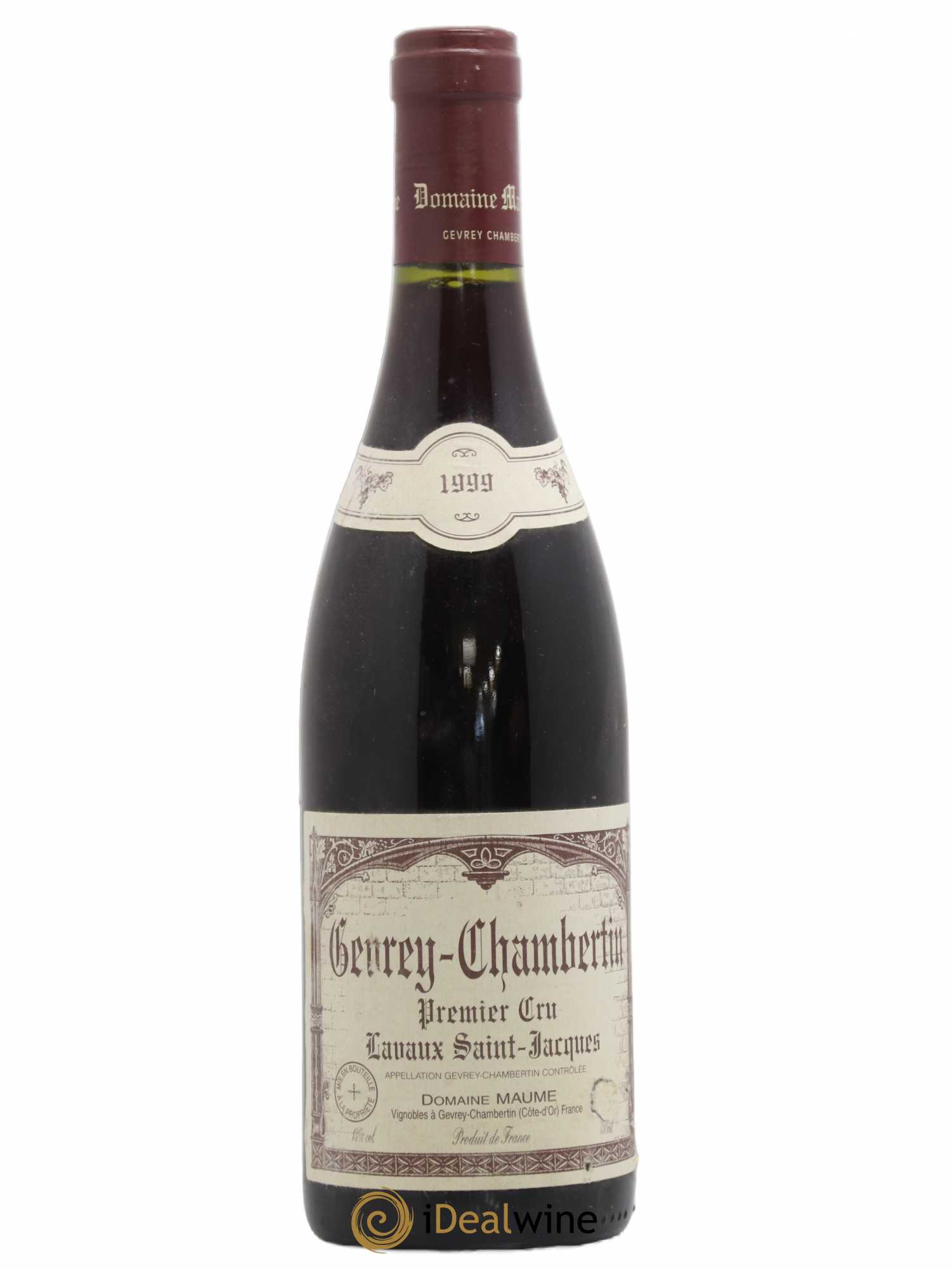 Gevrey-Chambertin 1er Cru Lavaux Saint Jacques Maume (Domaine) 1999 - Lotto di 1 bottiglia - 0