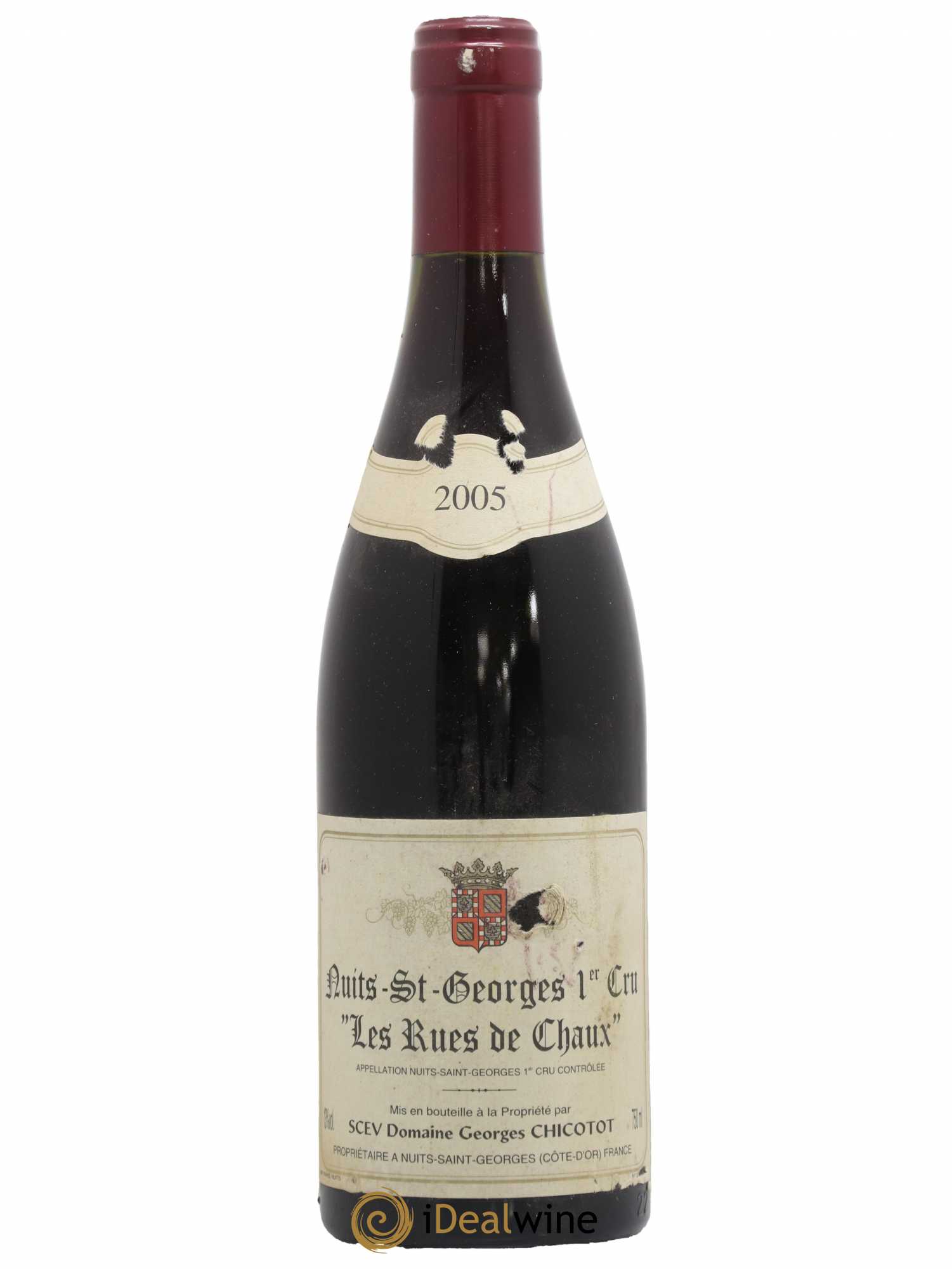 Nuits-Saint-Georges 1er Cru Rues de Chaux Chicotot 2005 - Lot de 1 bouteille - 0