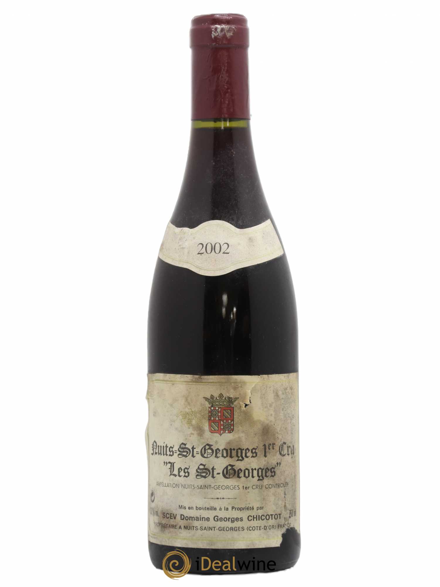 Nuits-Saint-Georges 1er Cru Les Saint-Georges Chicotot 2002 - Lot de 1 bouteille - 0