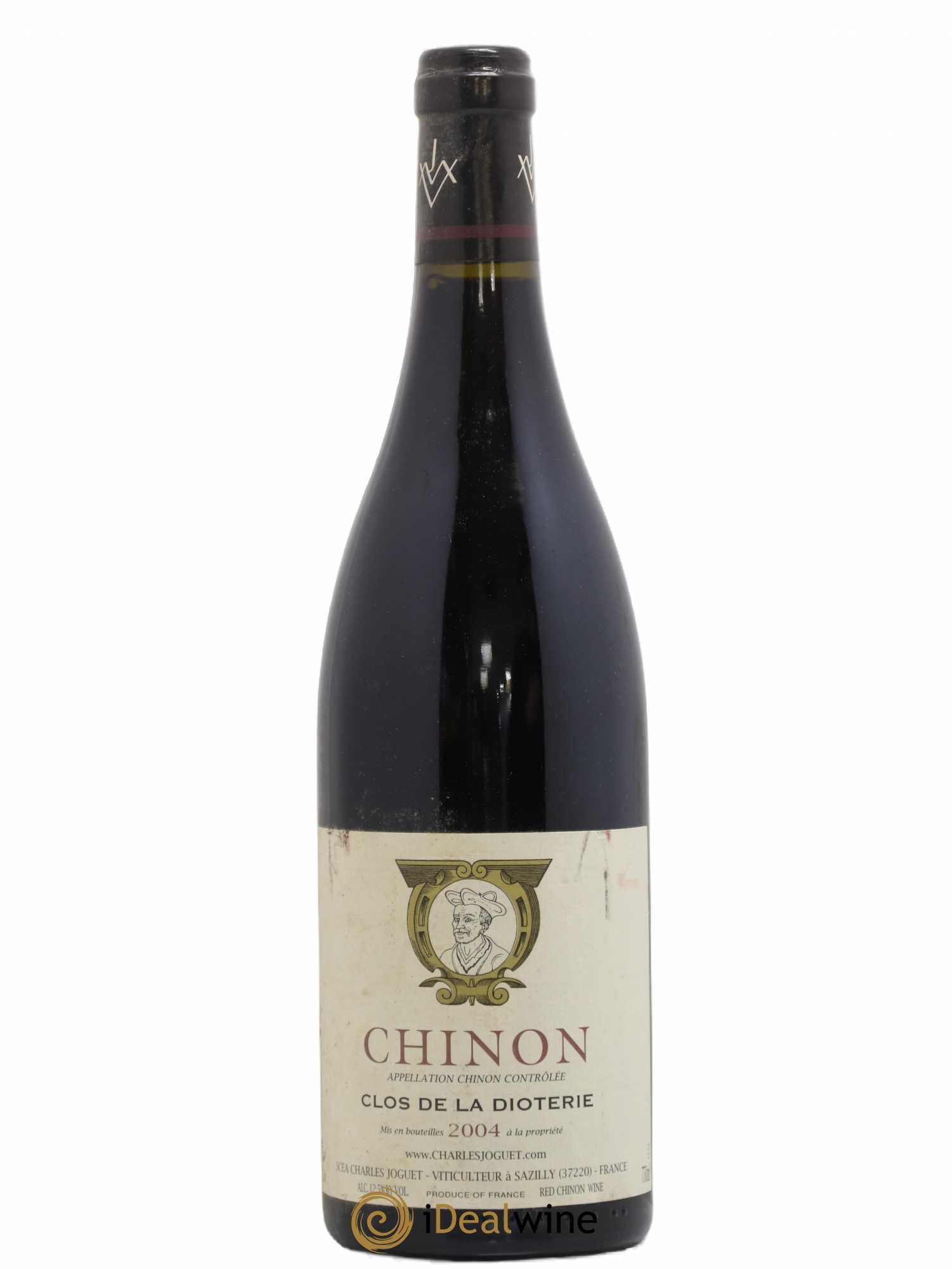 Chinon Clos de La Dioterie Charles Joguet 2004 - Lot de 1 bouteille - 0