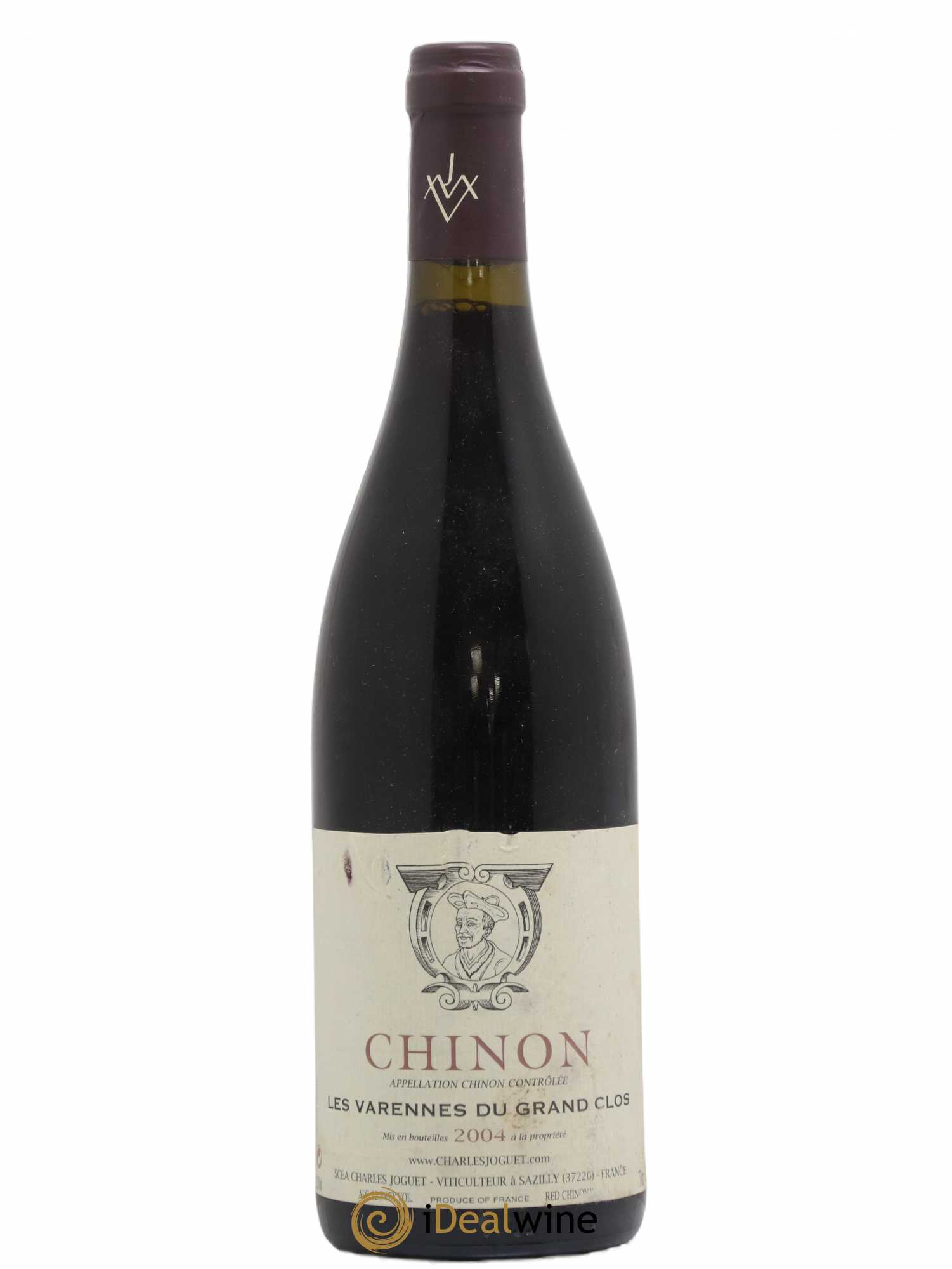 Chinon Les Varennes du Grand Clos Charles Joguet 2004 - Lot de 1 bouteille - 0