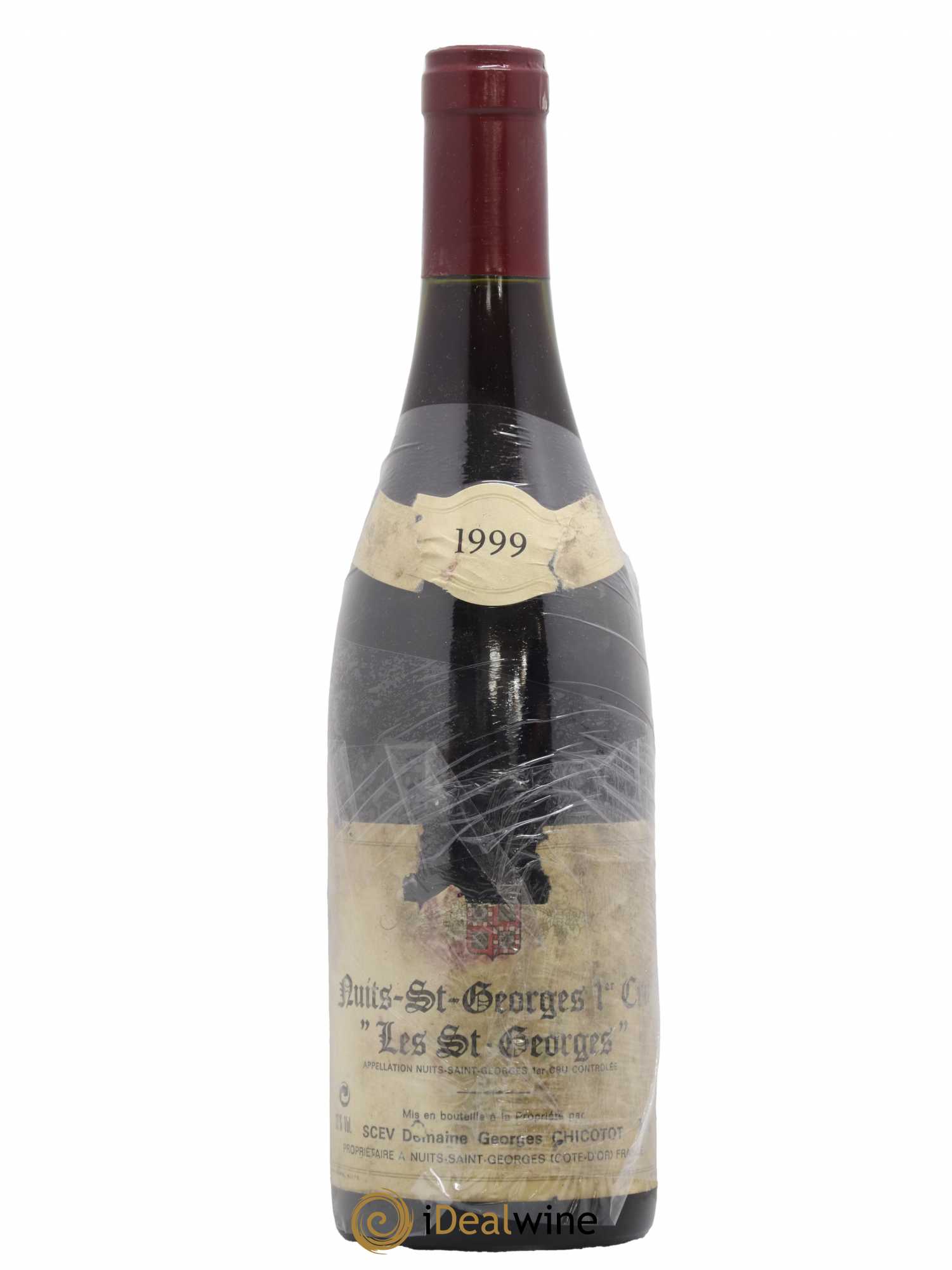 Nuits-Saint-Georges 1er Cru Les Saint-Georges Chicotot 1999 - Lot de 1 bouteille - 0