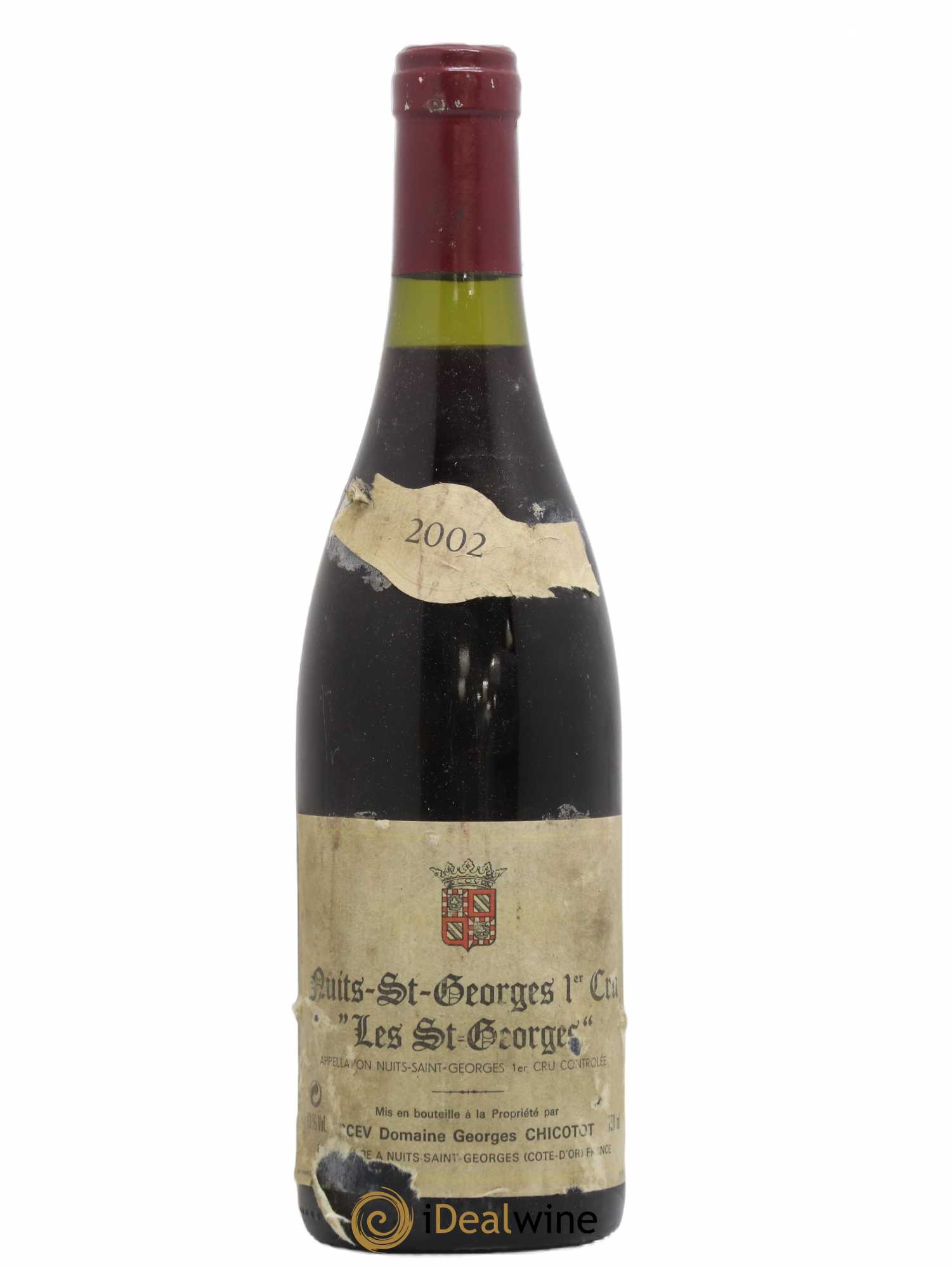Nuits-Saint-Georges 1er Cru Les Saint-Georges Chicotot 2002 - Lot de 1 bouteille - 0