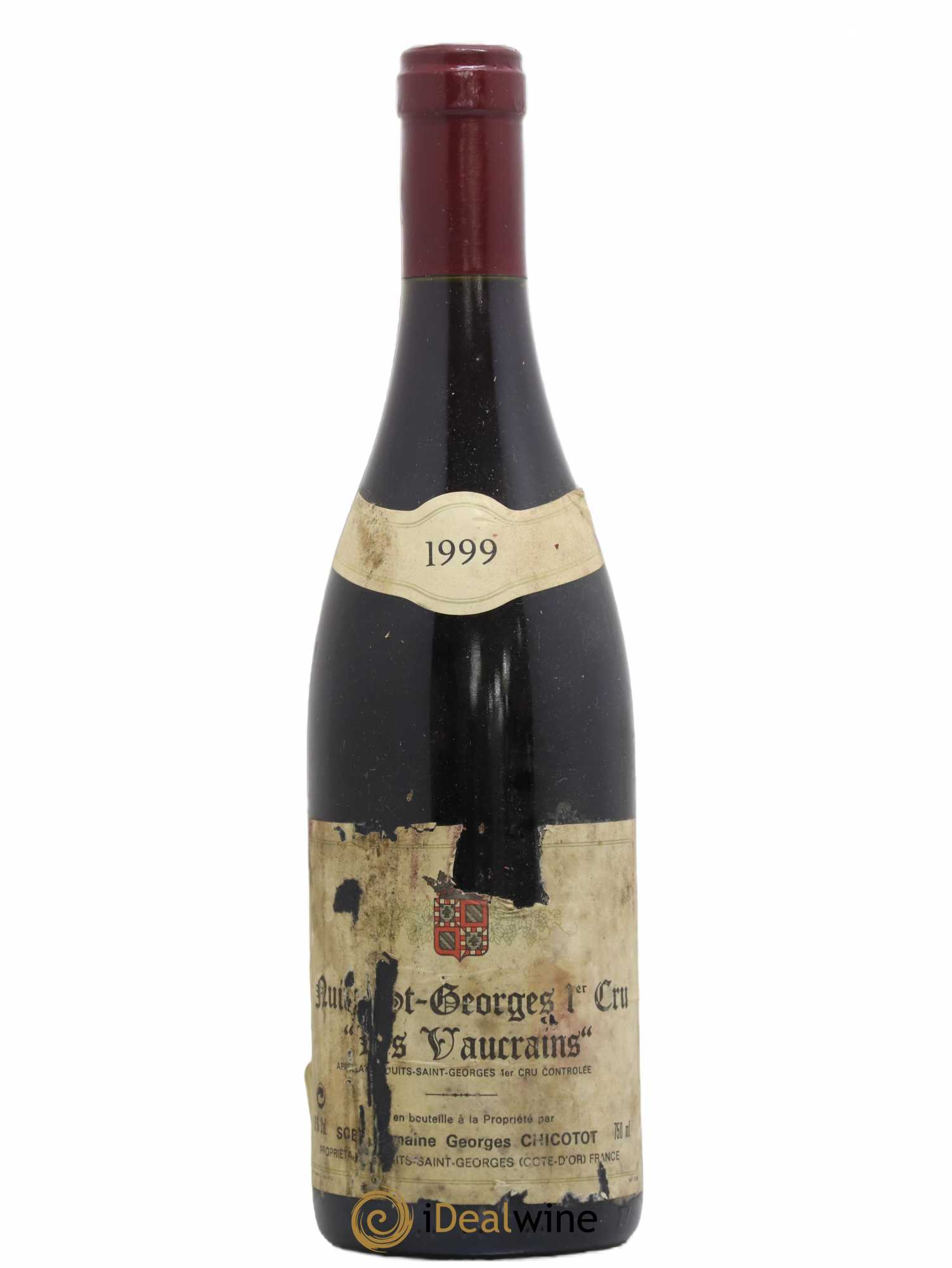 Nuits-Saint-Georges 1er Cru Les Vaucrains Chicotot 1999 - Lot de 1 bouteille - 0