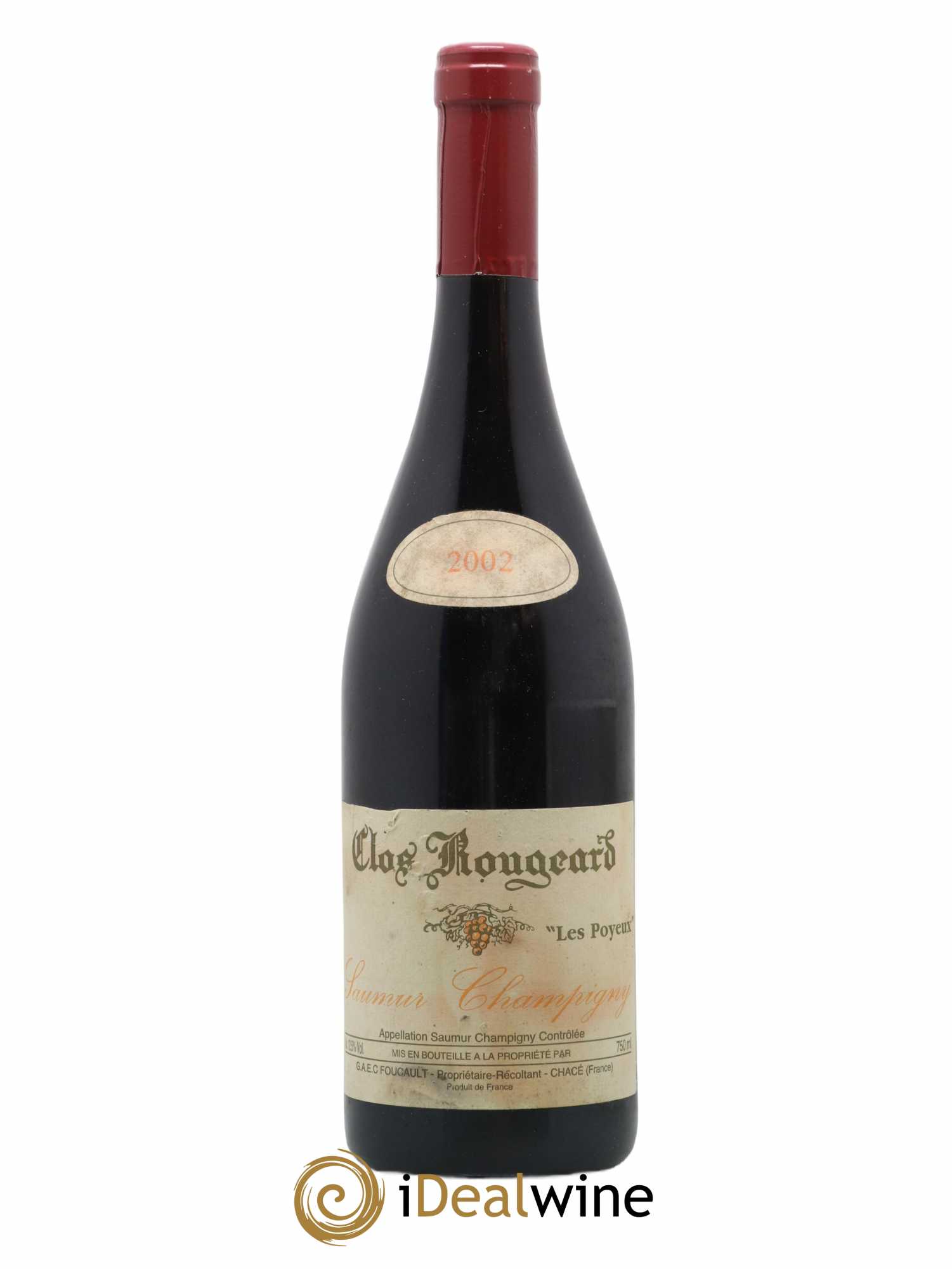 Saumur-Champigny Les Poyeux Clos Rougeard 2002 - Lot de 1 bouteille - 0