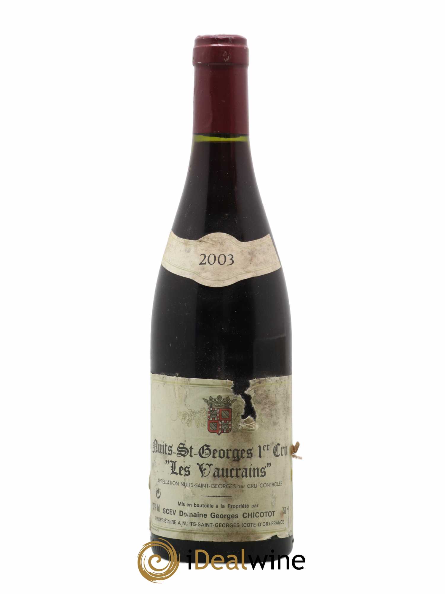 Nuits-Saint-Georges 1er Cru Les Vaucrains Chicotot 2003 - Lot de 1 bouteille - 0