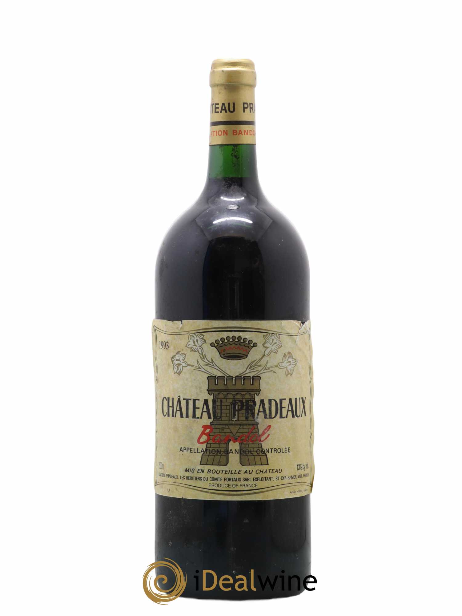 Bandol Château Pradeaux Famille Portalis 1993 - Lot de 1 magnum - 0