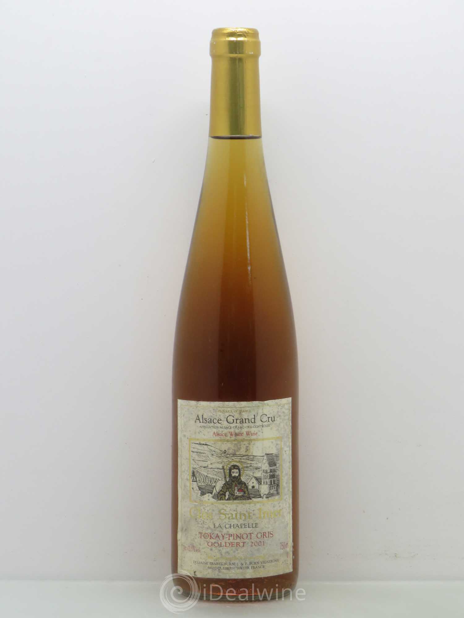 Pinot Gris Grand Cru Goldert La Chapelle - E. Burn 2001 - Posten von 1 Flasche - 0